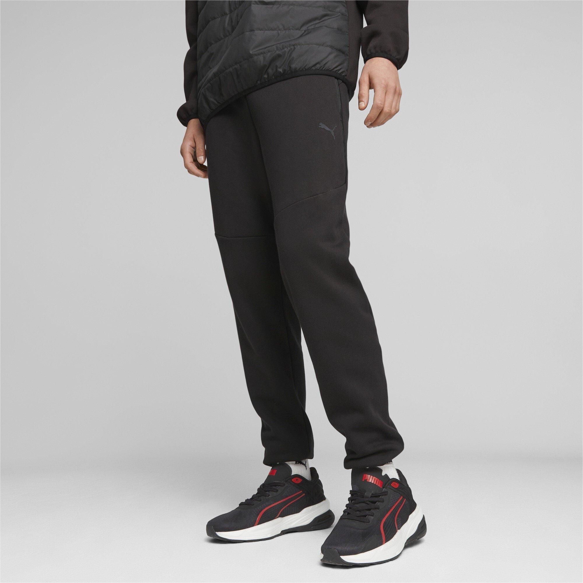 Puma Black - Puma - Logo Jogging Bottoms Mens - 2