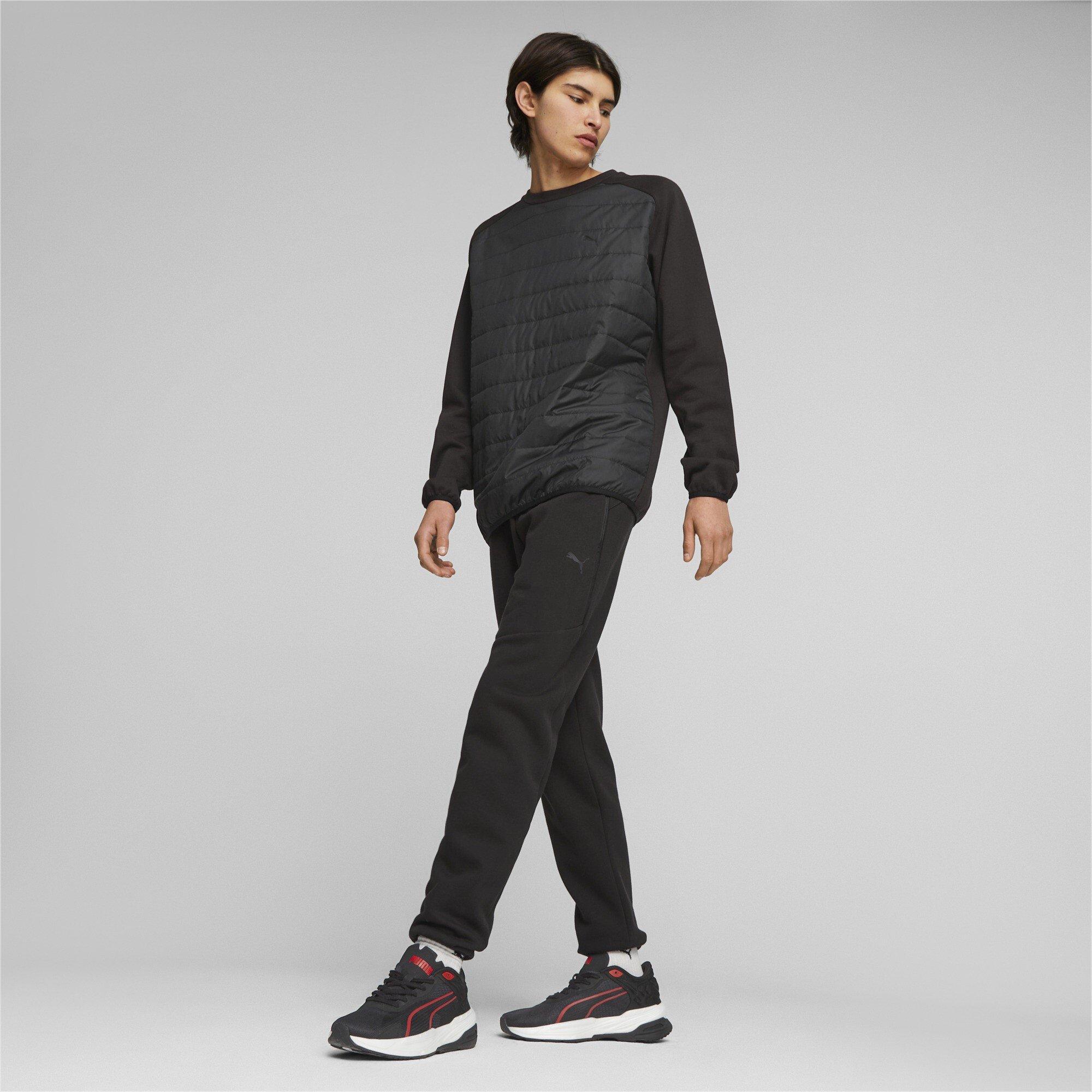 Puma Black - Puma - Logo Jogging Bottoms Mens - 3