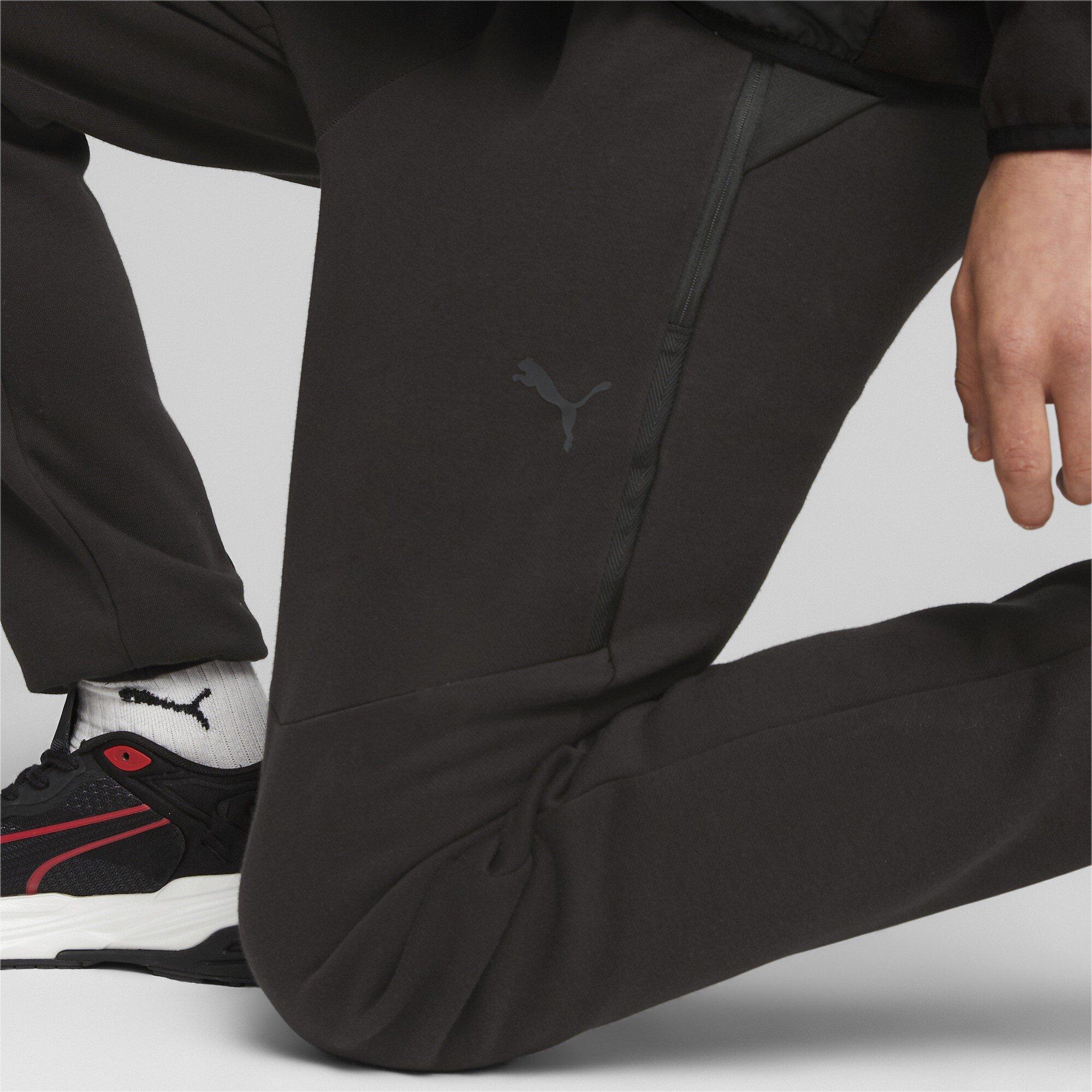 Puma Black - Puma - Logo Jogging Bottoms Mens - 5