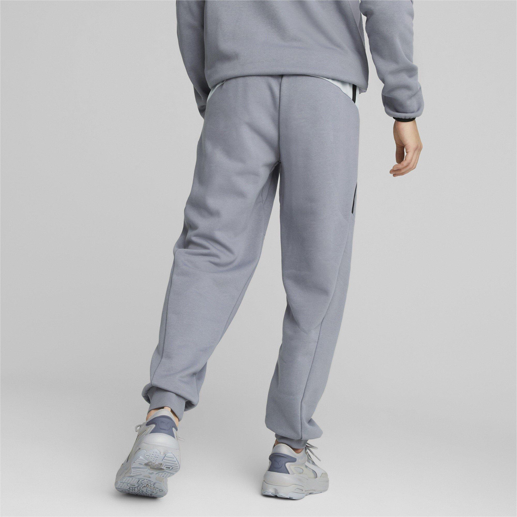 Dark Grey - Puma - Logo Jogging Bottoms Mens - 3