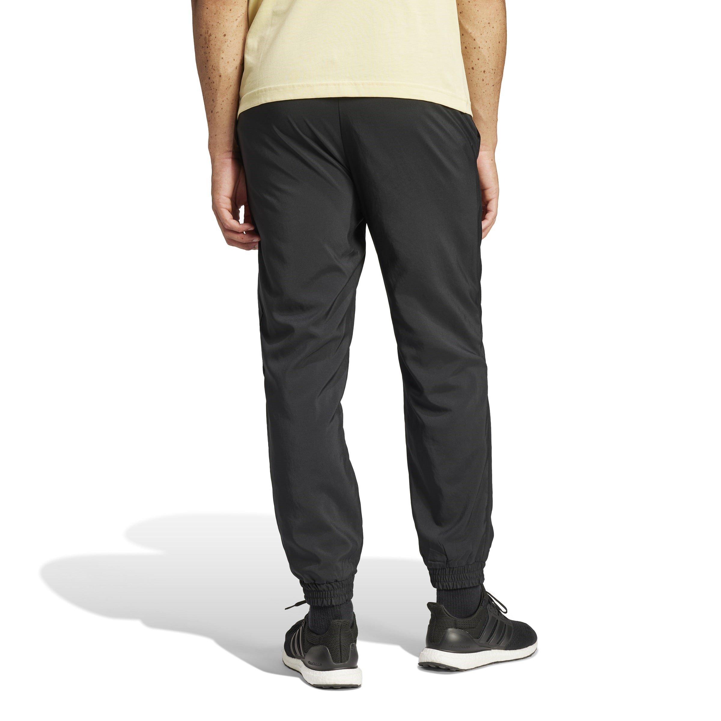 adidas All Blacks Essentials Waffle Tracksuit Bottoms All Black — foto 2