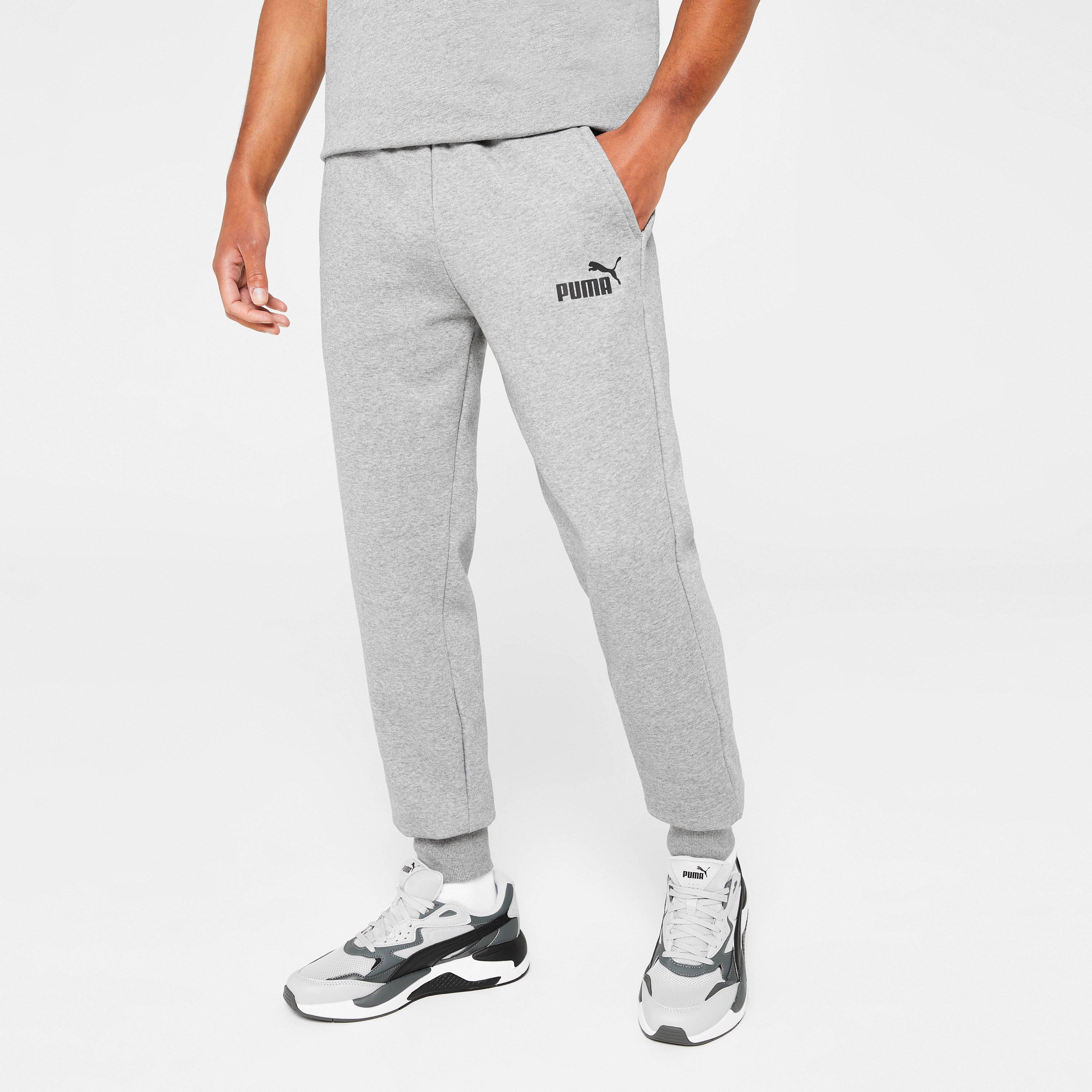 Grigio - Puma - Tapered Fleece Pants Mens - 3