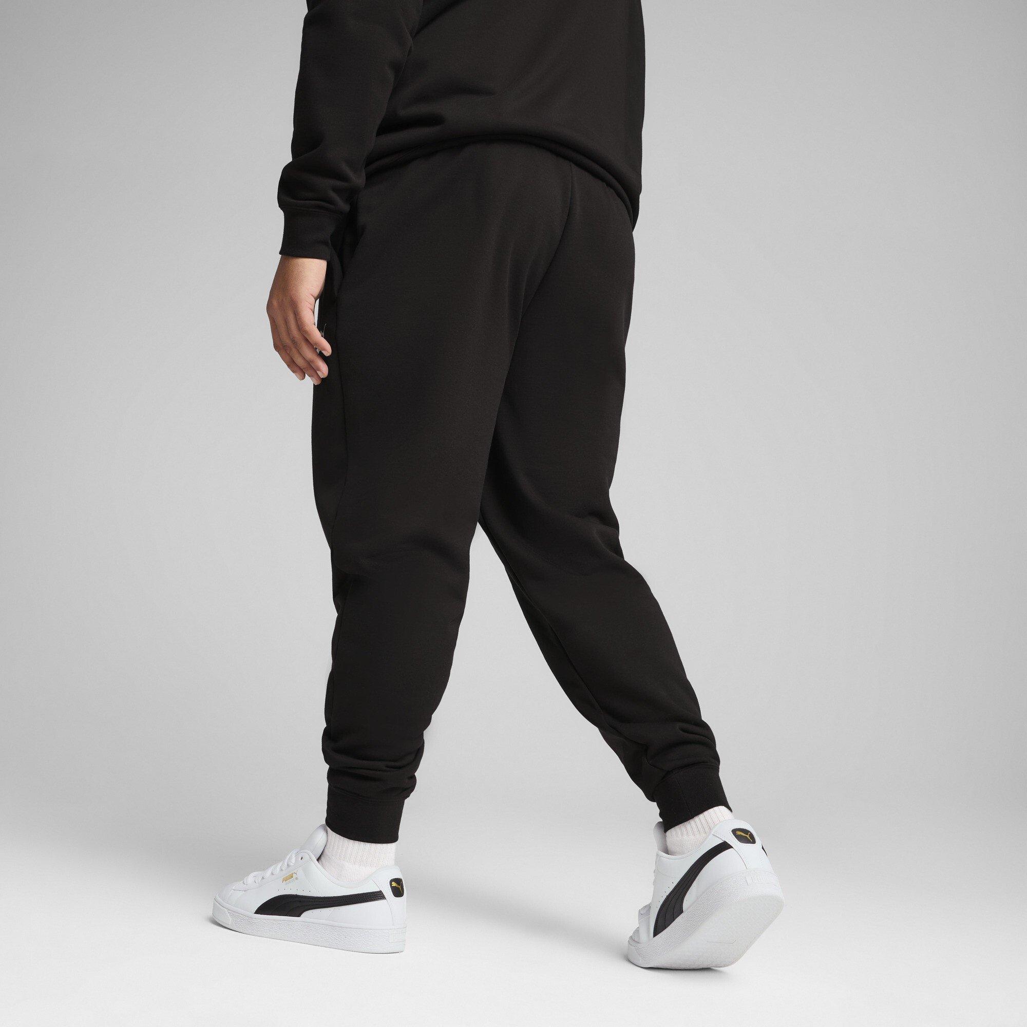 Black/White - Puma - No 1 Logo Jogging Pants Mens - 5