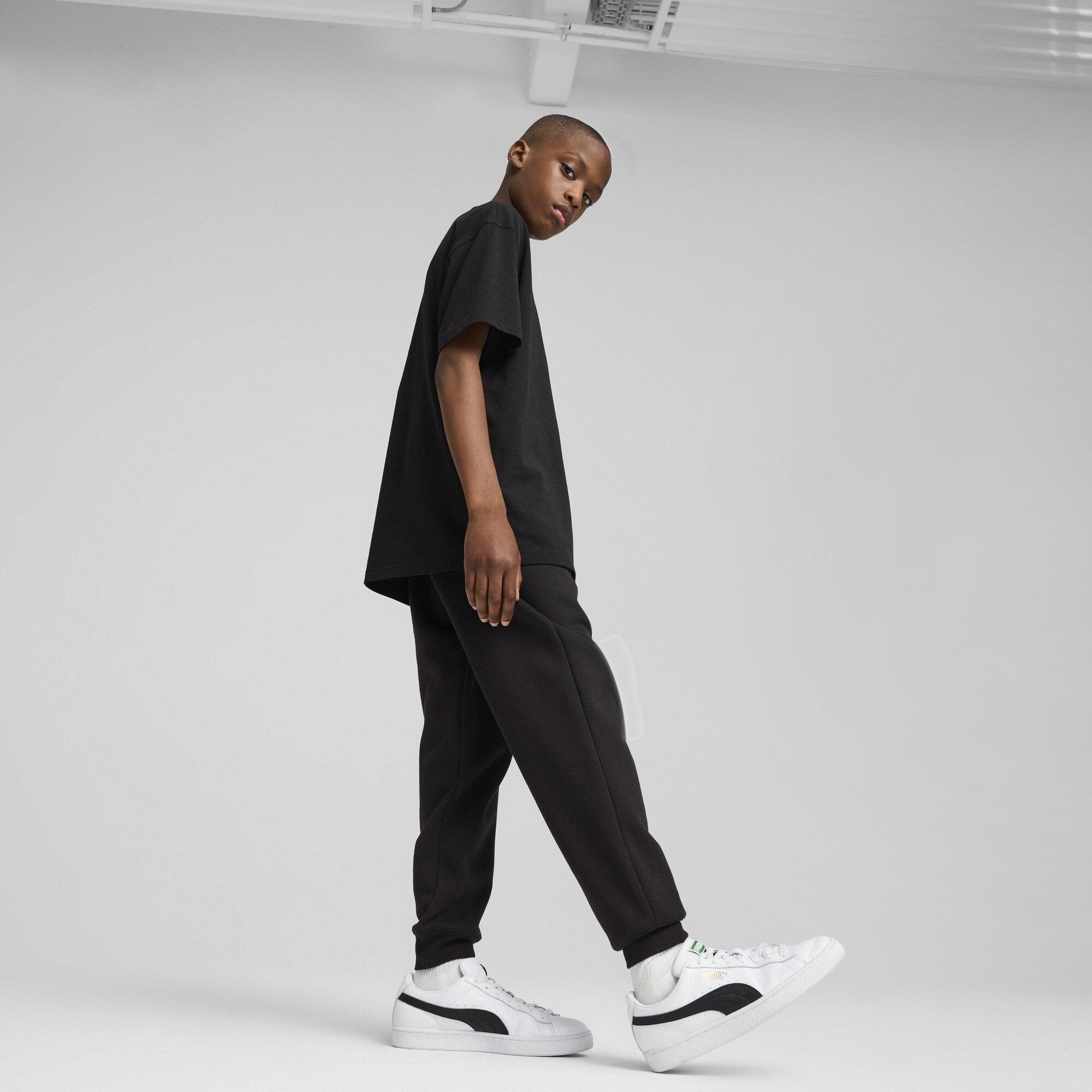 Noir - Puma - No1 Logo Sweatpants Junior Boys - 5