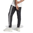 Noir/Blanc - adidas - Essentials Fleece Tapered Cuff 3-Stripes Joggers M - 3