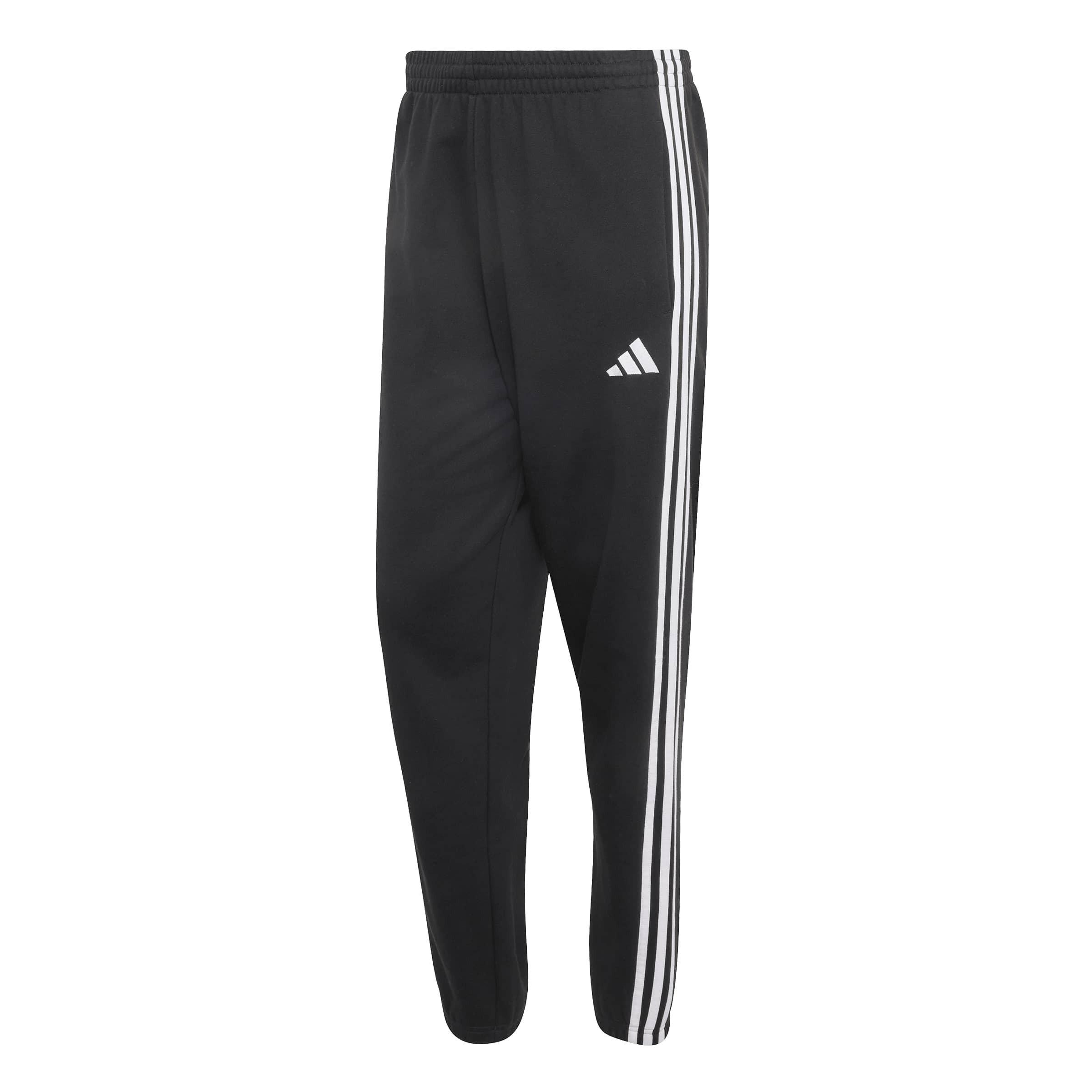 Essentials Fleece Tapered Cuff 3-Stripes Joggers