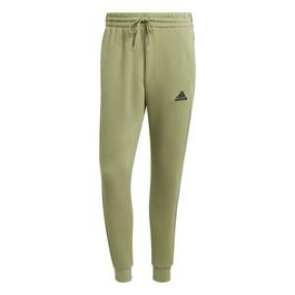 adidas Essentials Fleece Tapered Cuff 3 Stripes Joggers