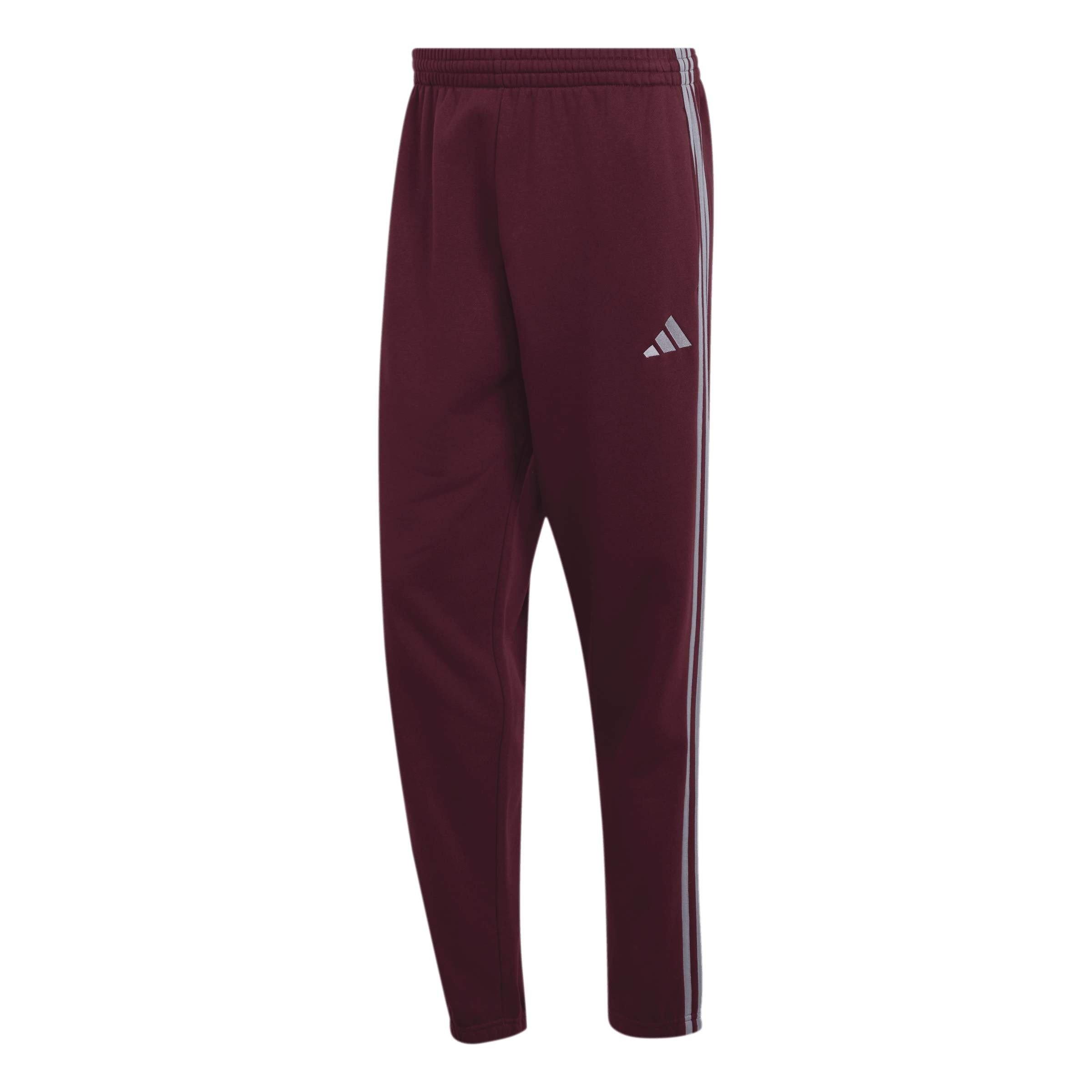 Essentials Fleece Tapered Cuff 3-Stripes Joggers