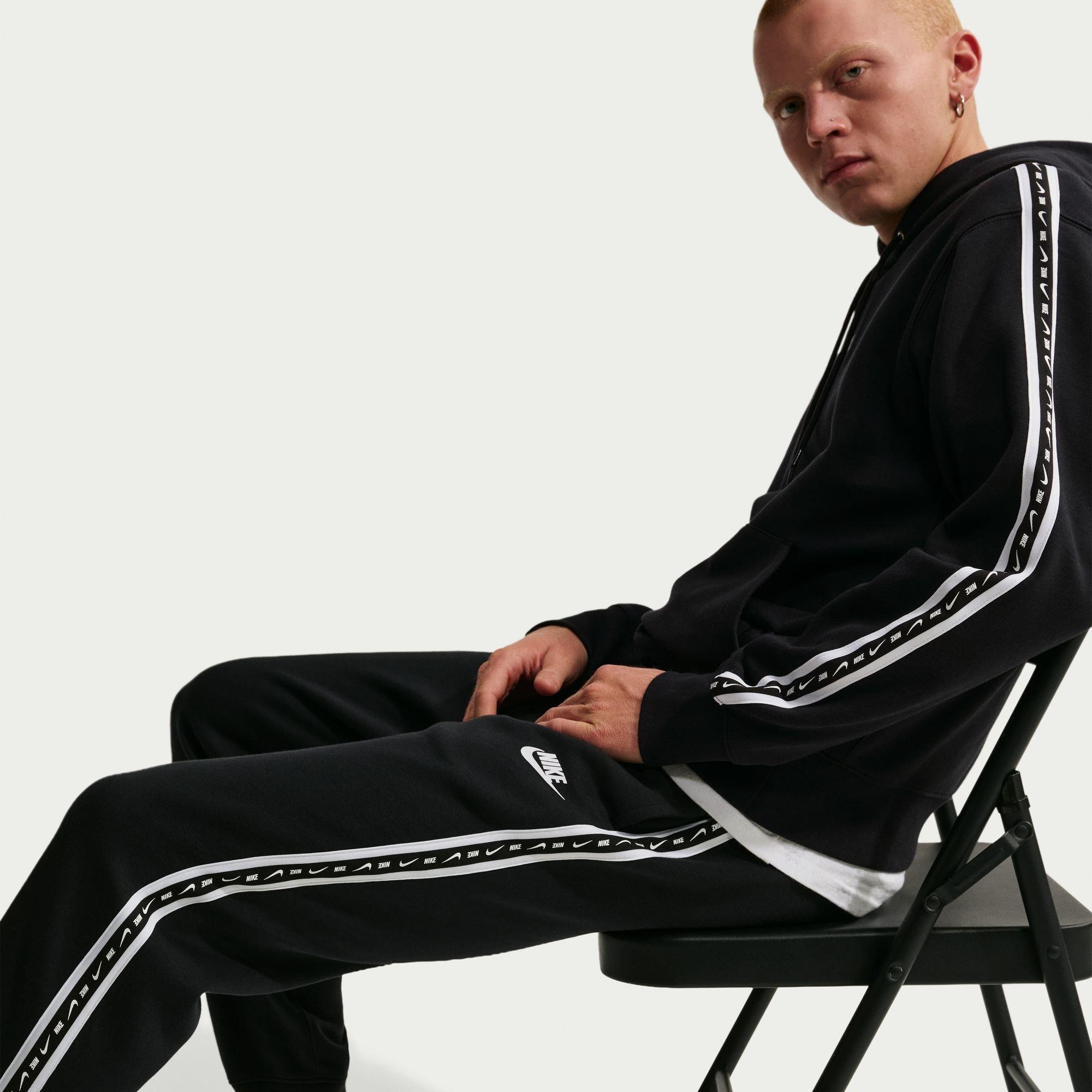 Black/White - Nike - Nike Tape Jogger Sn64 - 3