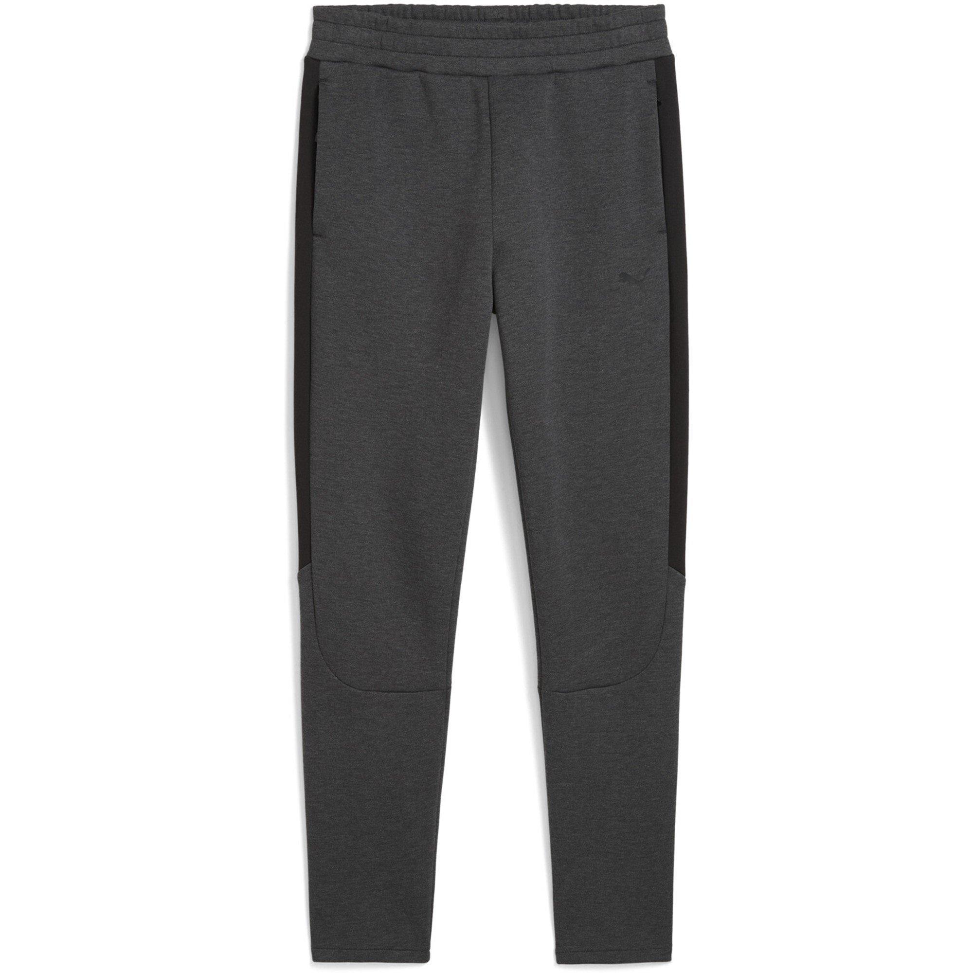 Puma Men's Evostripe Core Fleece Joggers - Dk Grey Heather - S