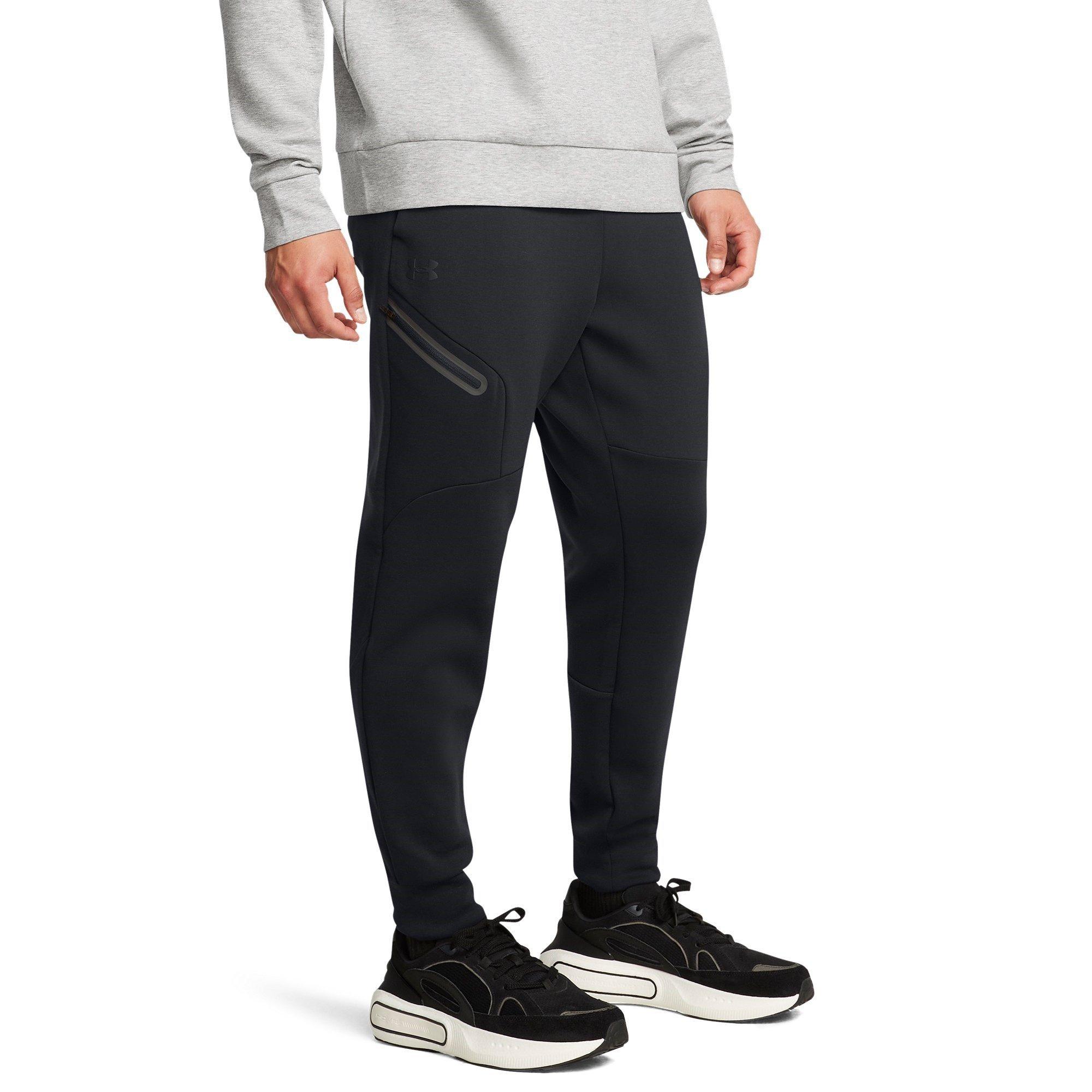 Black - Under Armour - Unstoppable Closed Hem Fleece Joggers - 2