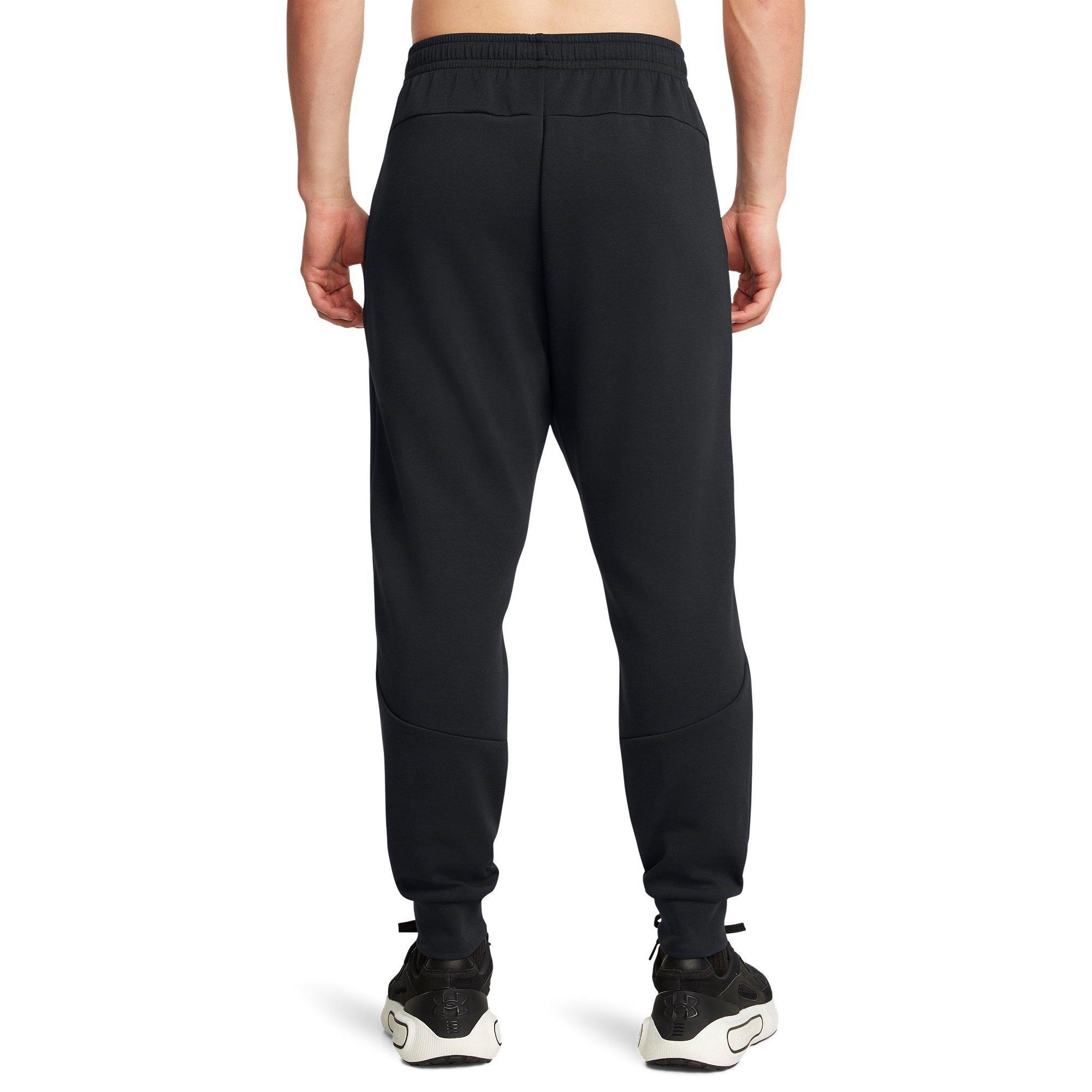 Black - Under Armour - Unstoppable Closed Hem Fleece Joggers - 3