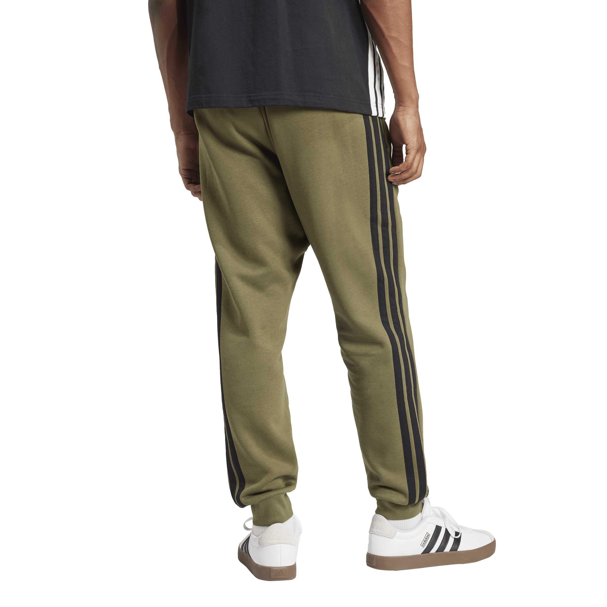 Olive Strata - adidas - Men's Fleece Joggers - 3