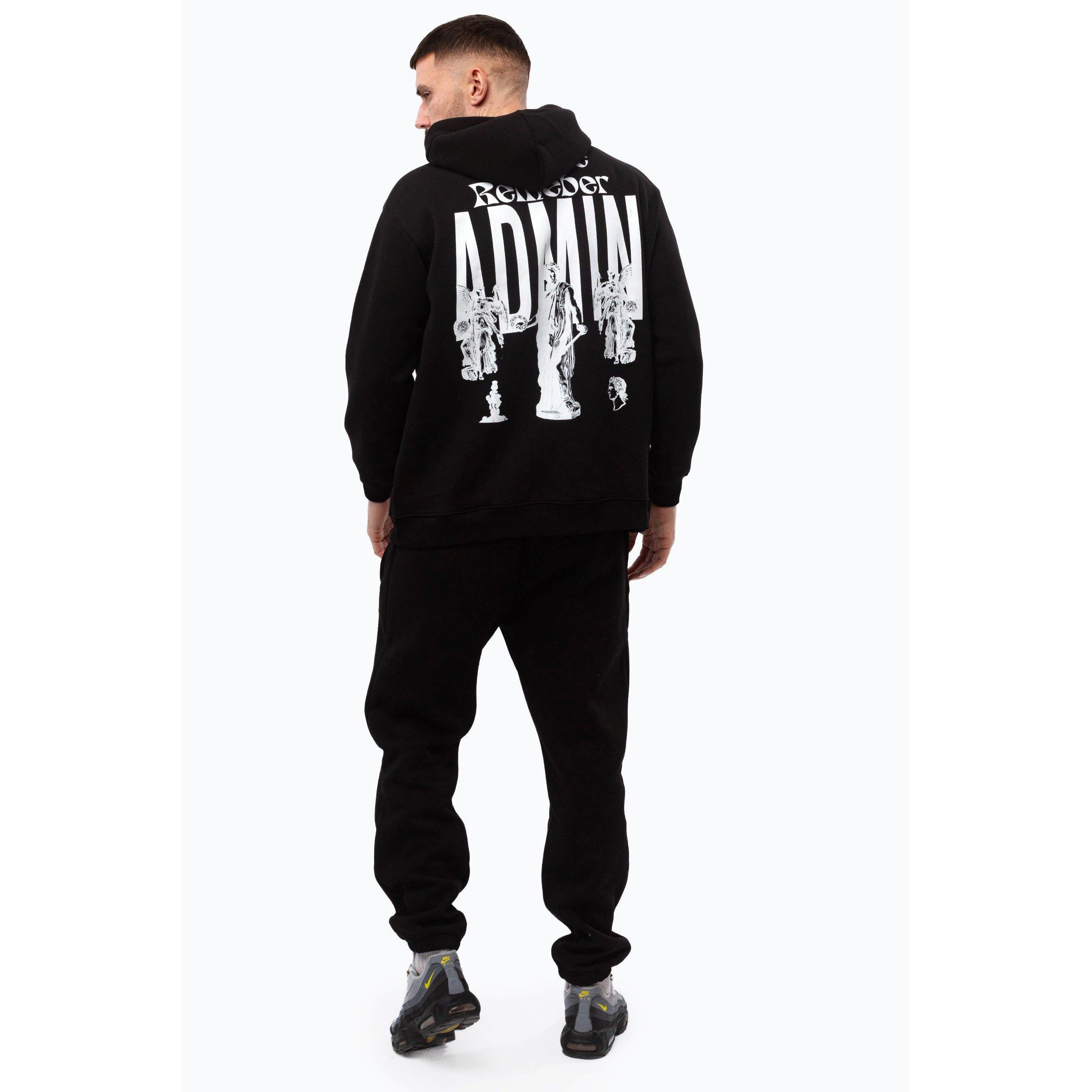 Black - Hype - Closed Hem Fleece Jogger - 3