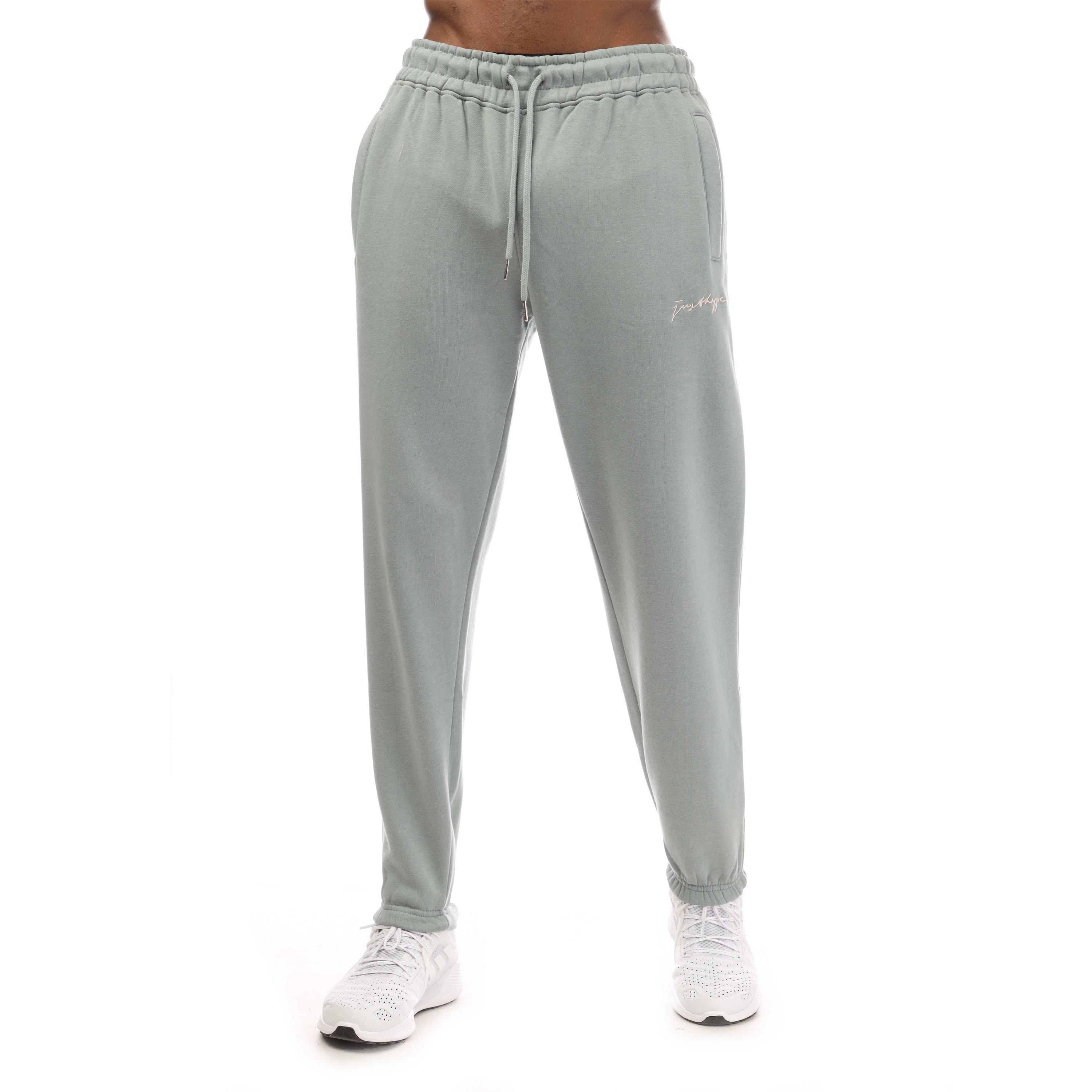 Moss - Hype - Unisex Adults Oversized Closed Hem Fleece Joggers - 1