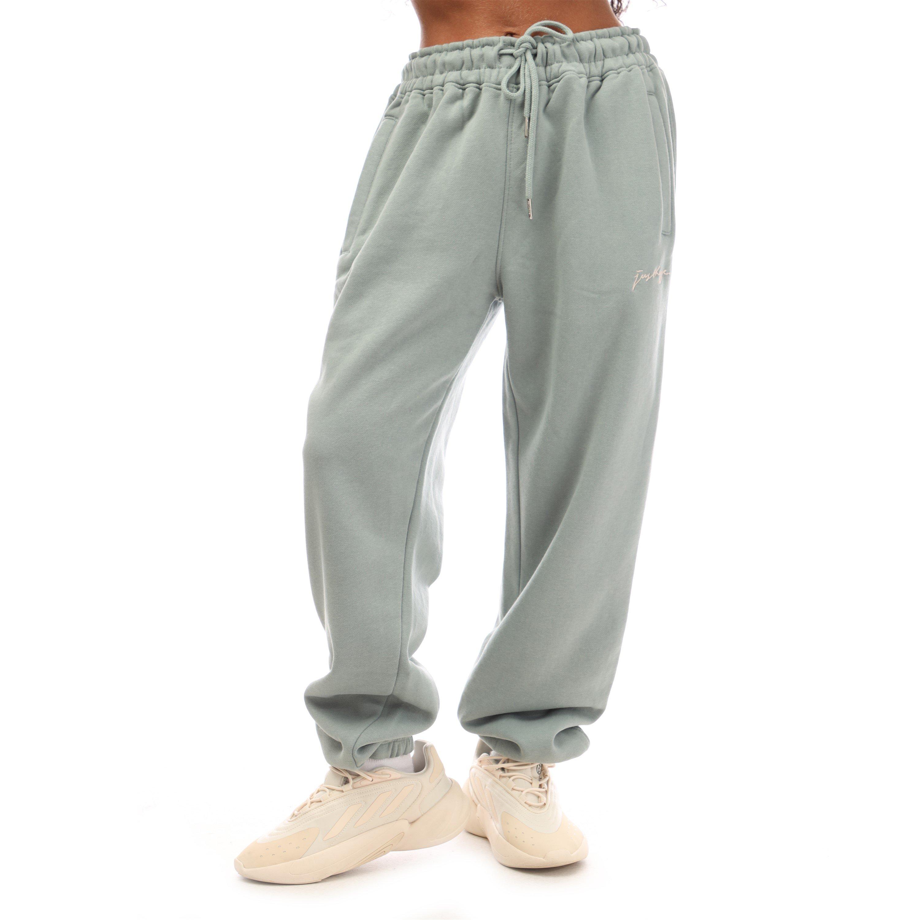 Moss - Hype - Adults Oversized Closed Hem Fleece Joggers - 4