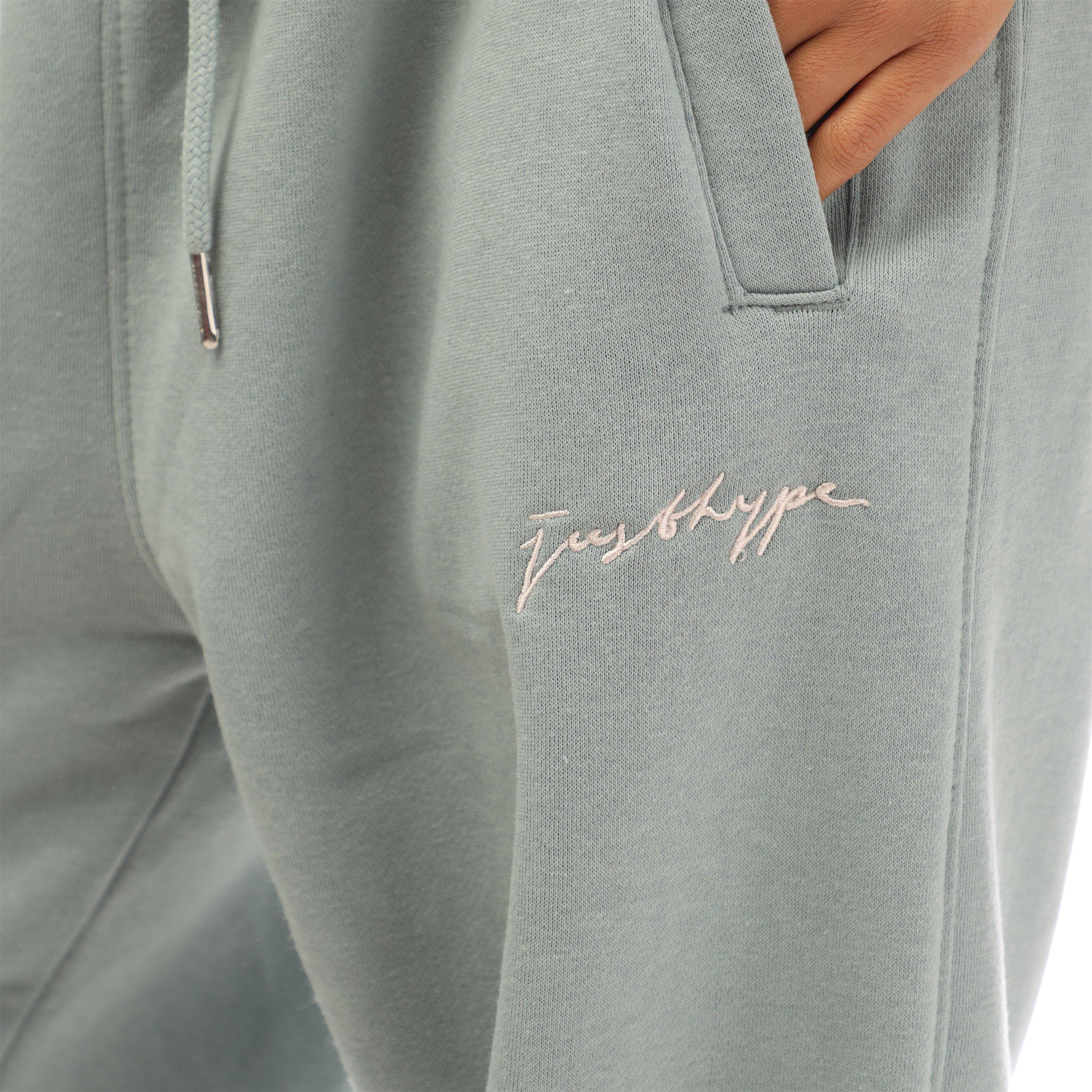 Moss - Hype - Adults Oversized Closed Hem Fleece Joggers - 6