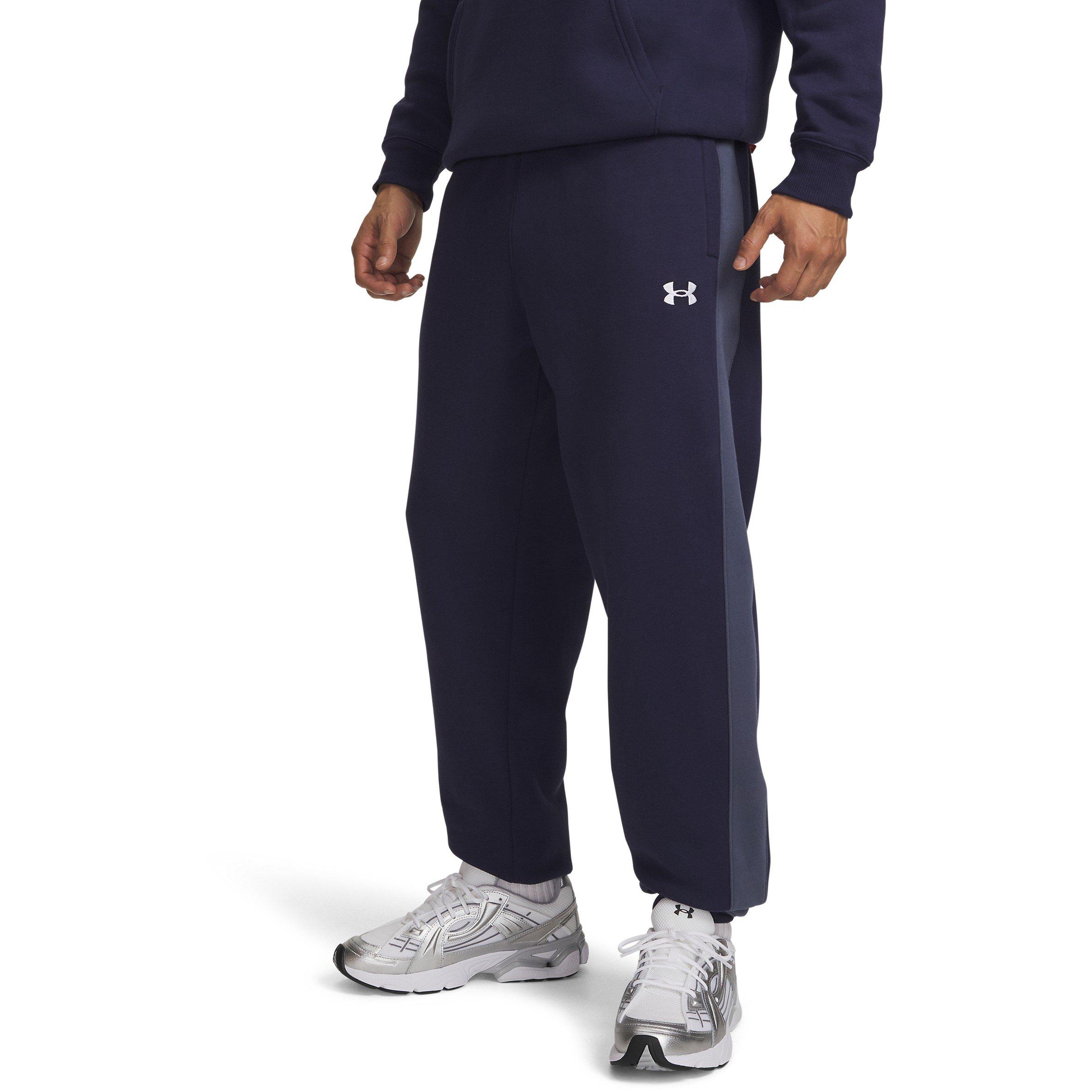 Blue - Under Armour - Under Armour Ua Rival Fleece Nov Pants Joggers Mens - 1