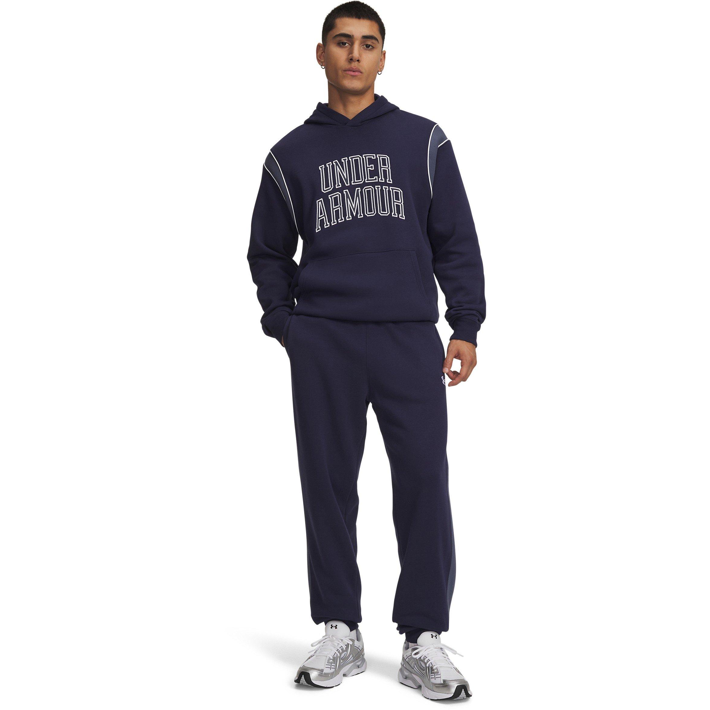 Blue - Under Armour - Under Armour Ua Rival Fleece Nov Pants Joggers Mens - 3