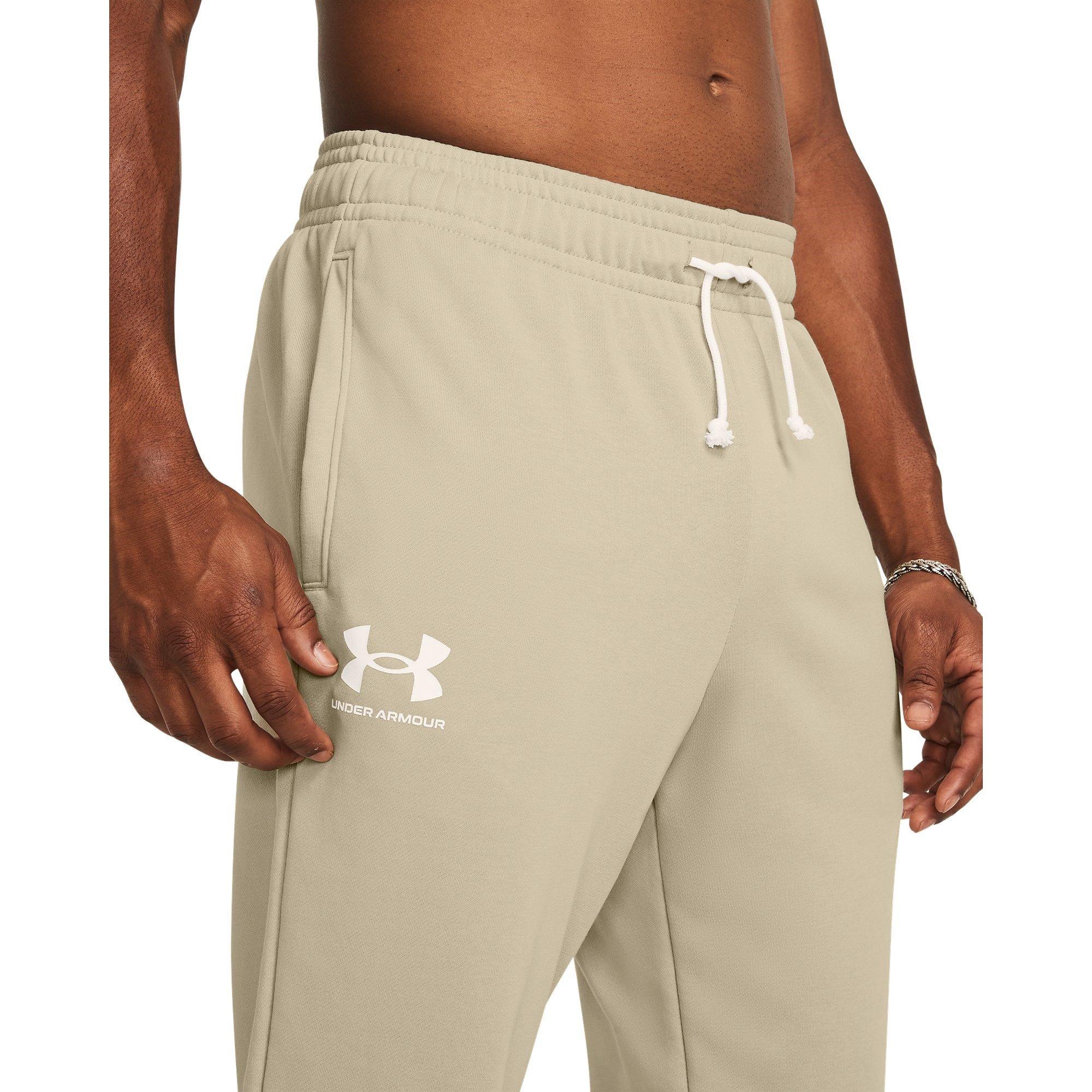 Khaki Base - Under Armour - Rival Terry Closed Hem Fleece Joggers - 3