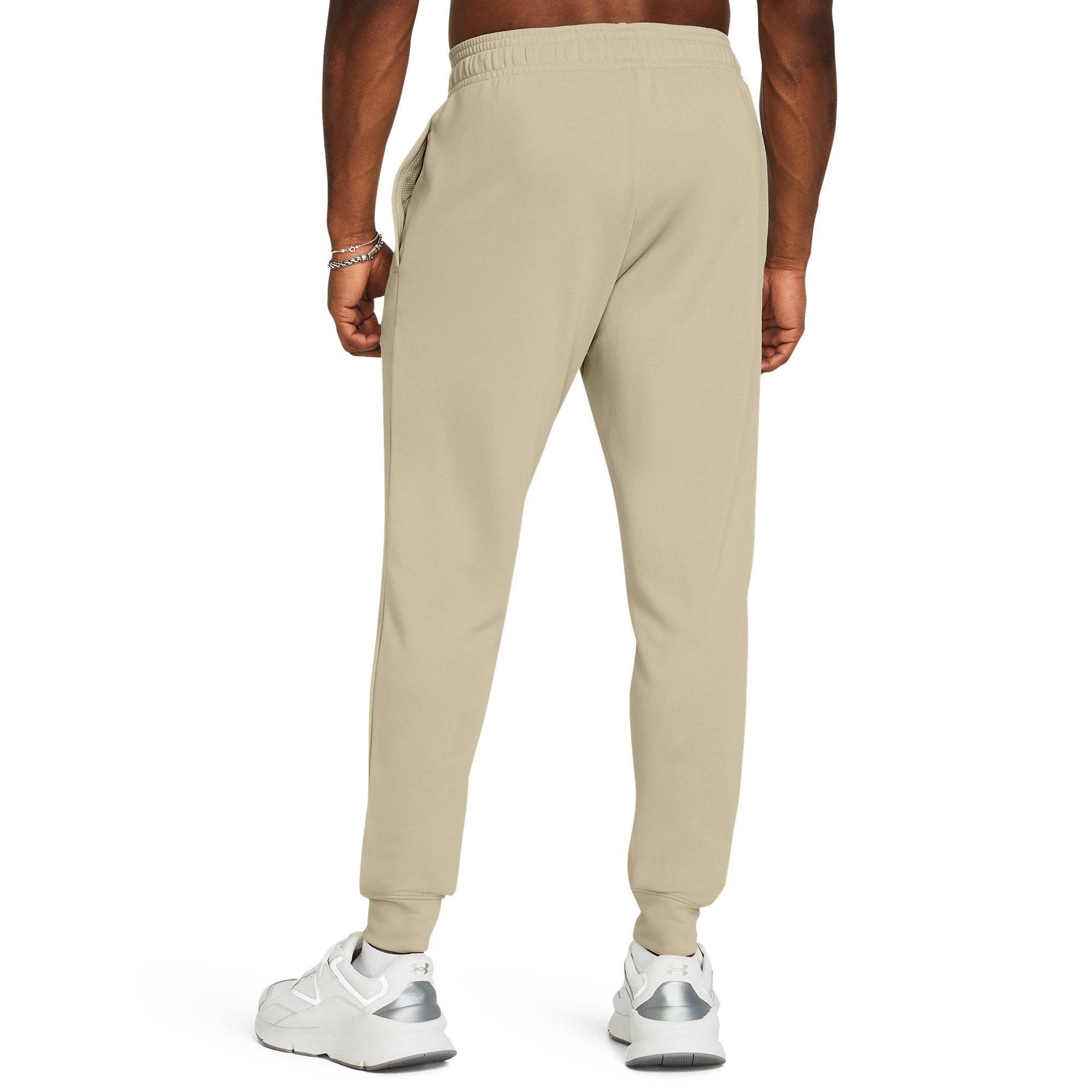 Khaki Base - Under Armour - Rival Terry Closed Hem Fleece Joggers - 4