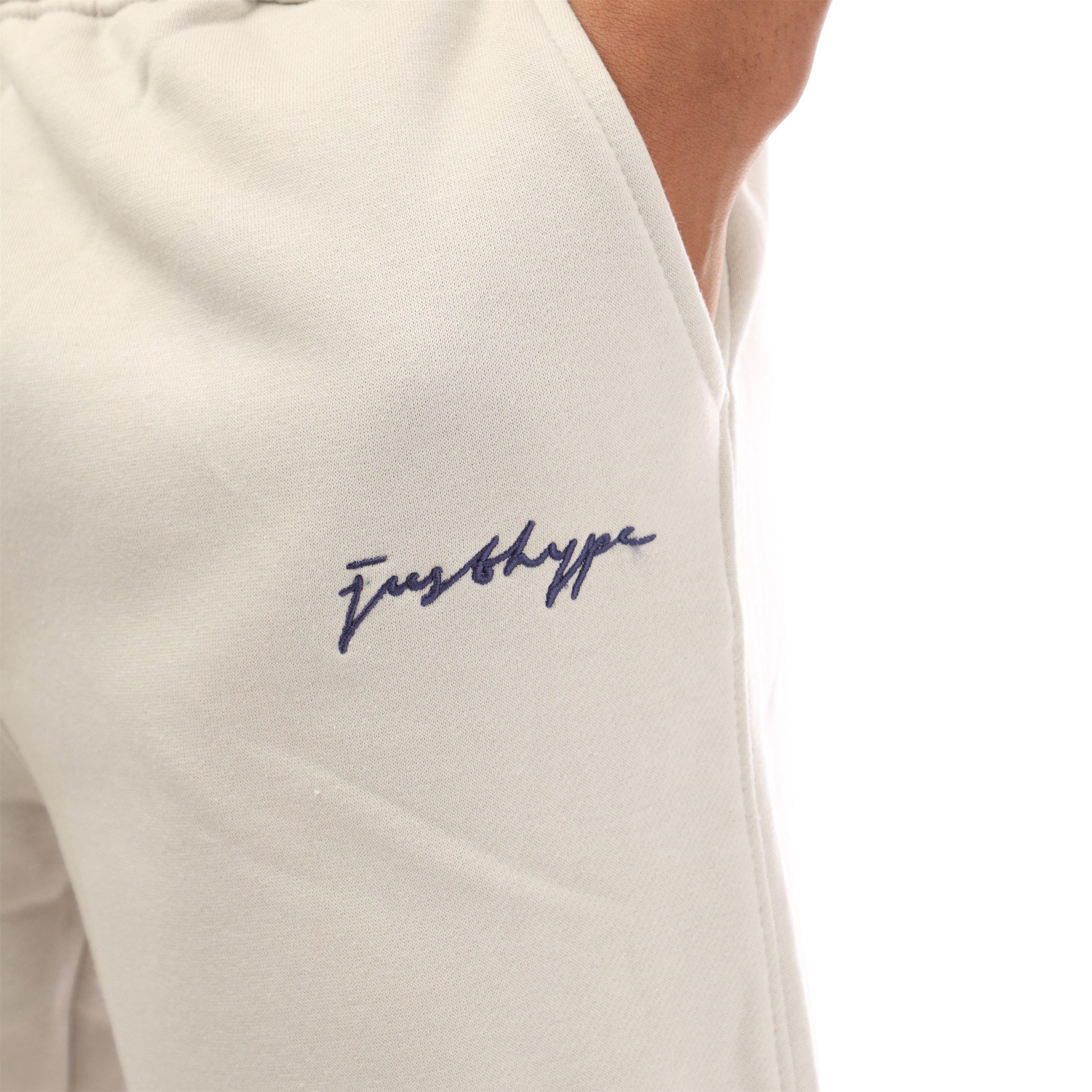 Gris - Hype - Unisex Adults Closed Hem Fleece Joggers - 3