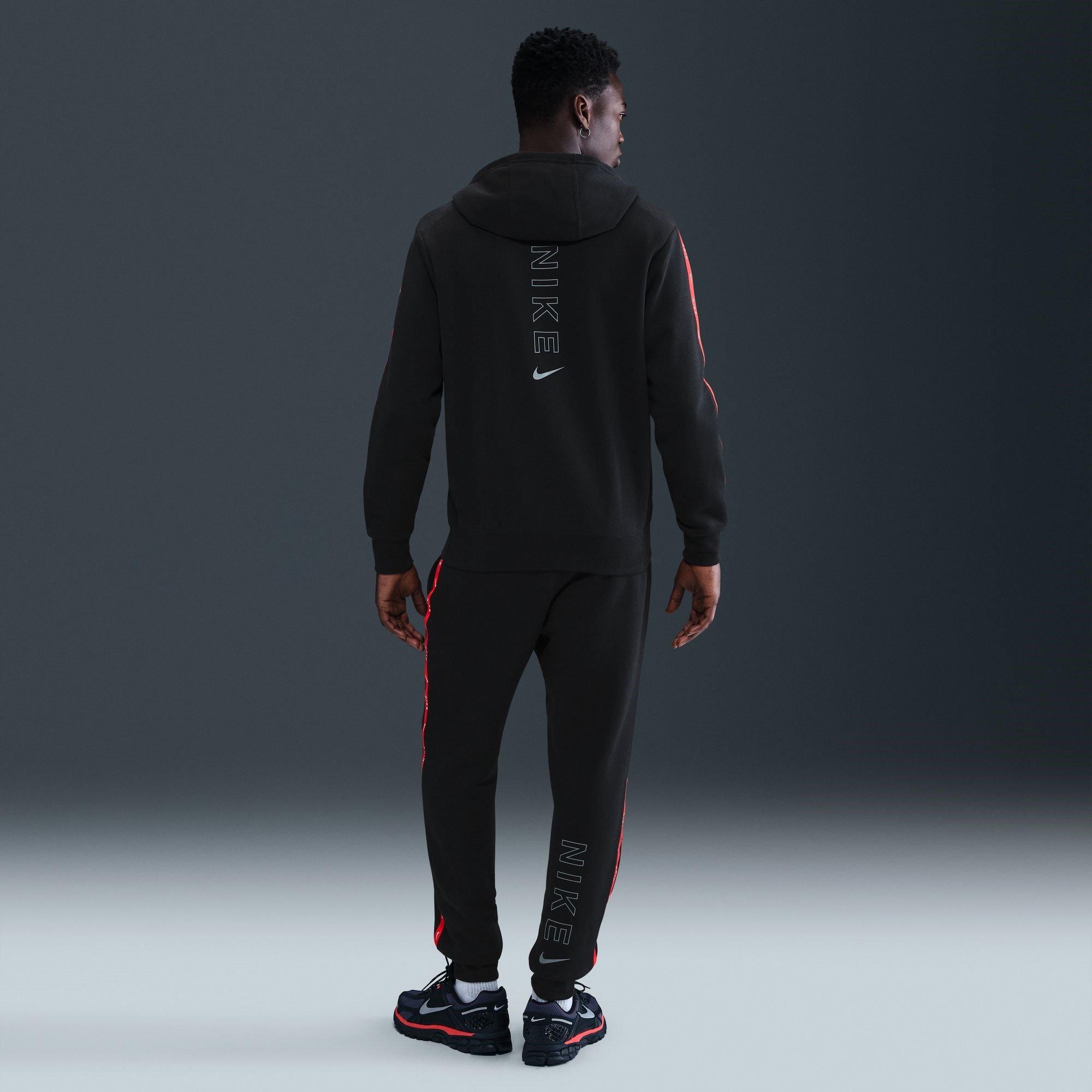 Black/Red - Nike - City Jogging Bottoms Mens - 4