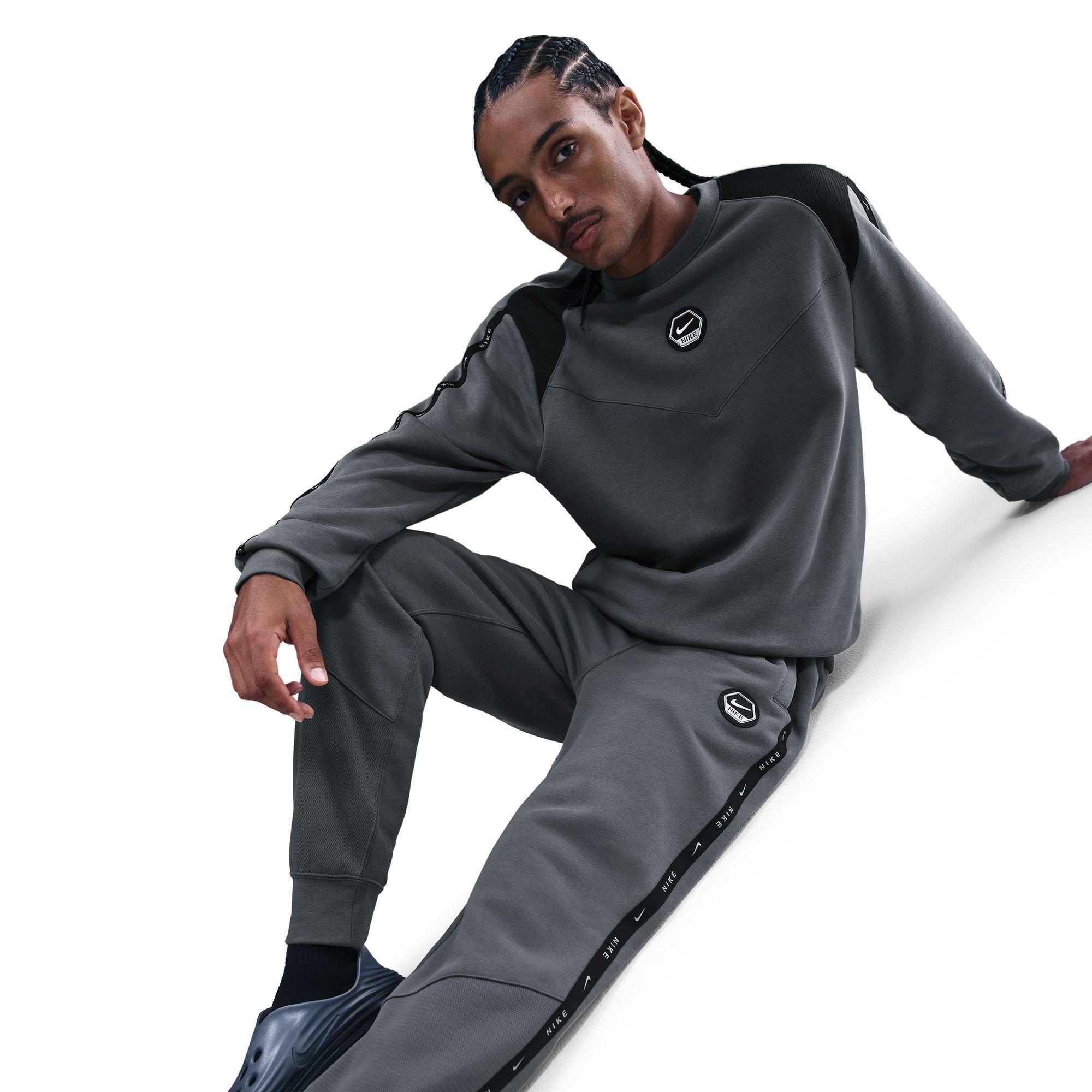Iron Grey/Black - Nike - City Jogging Bottoms Mens - 5