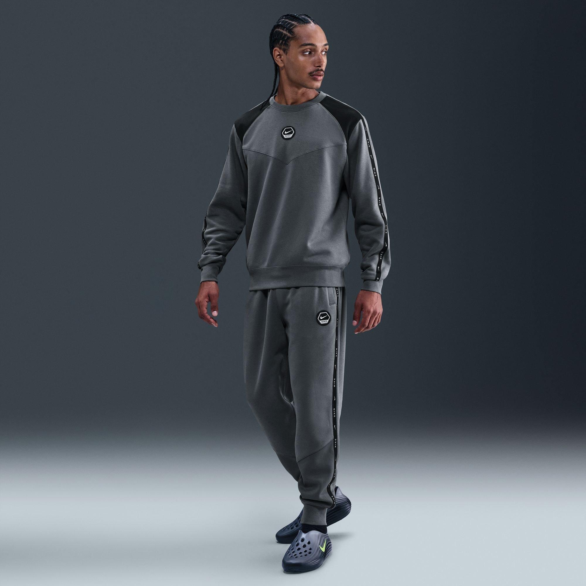 Iron Grey/Black - Nike - City Jogging Bottoms Mens - 7