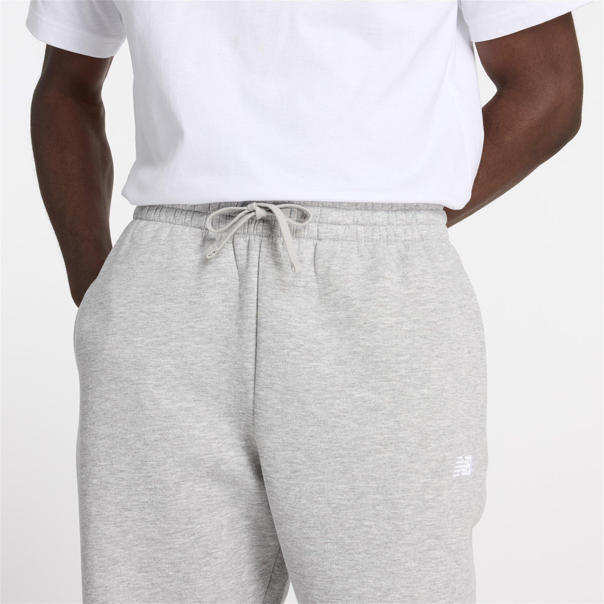 Grigio - New Balance - Men's Closed Hem Fleece Joggers - 2