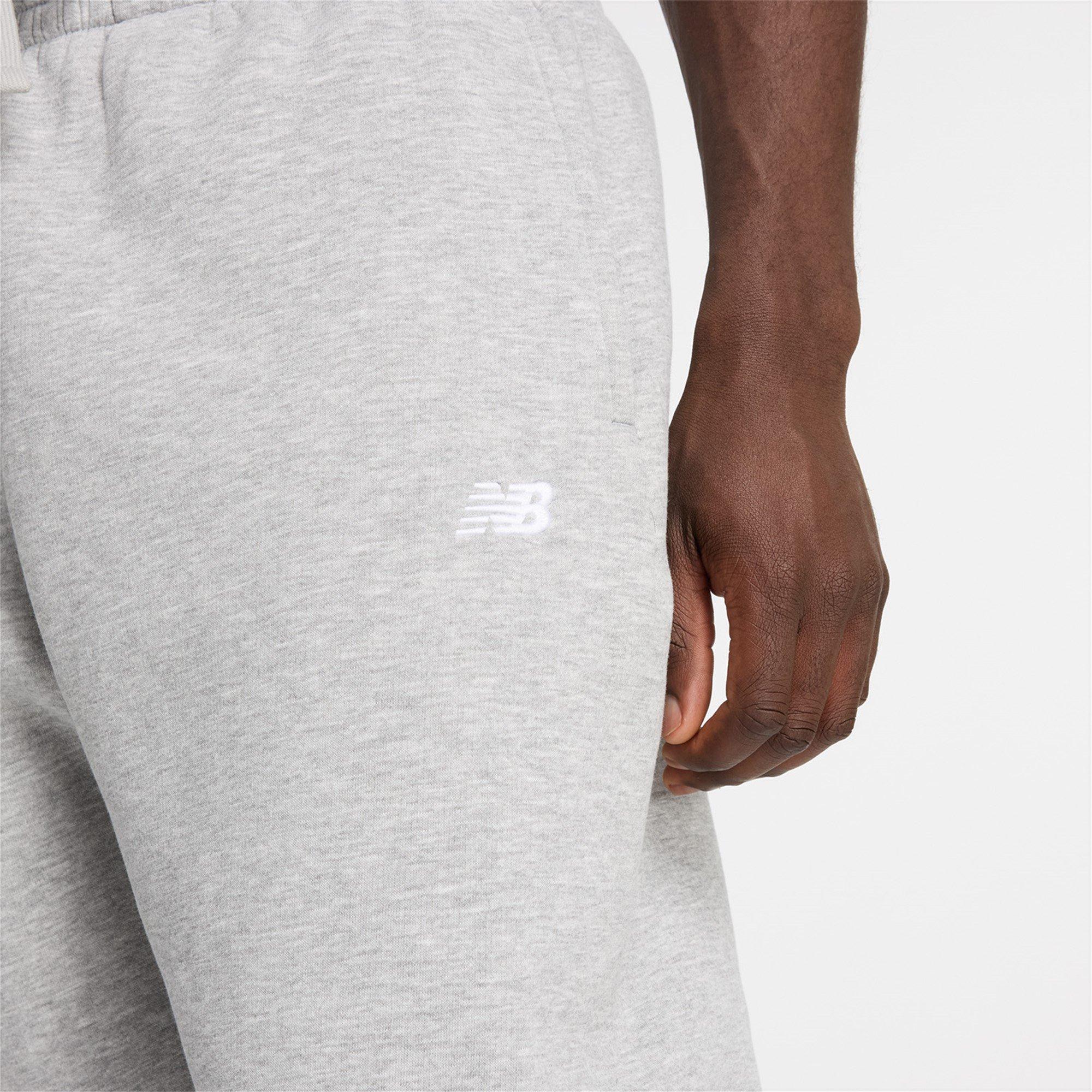 Grigio - New Balance - Men's Closed Hem Fleece Joggers - 3