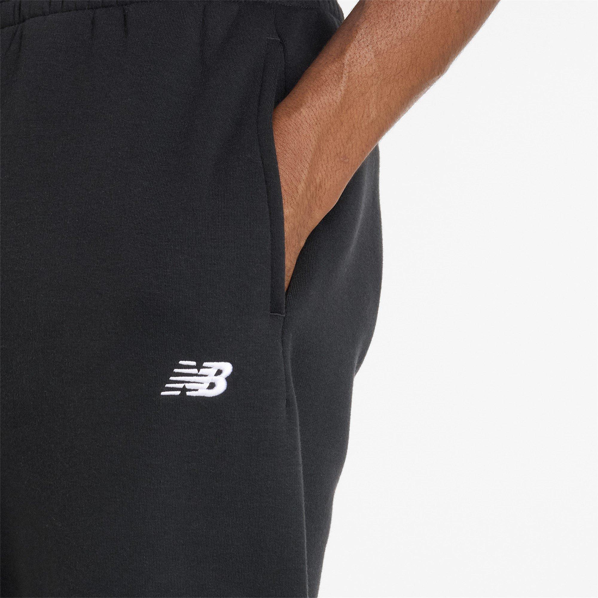 Black - New Balance - Closed Hem Fleece Joggers - 2