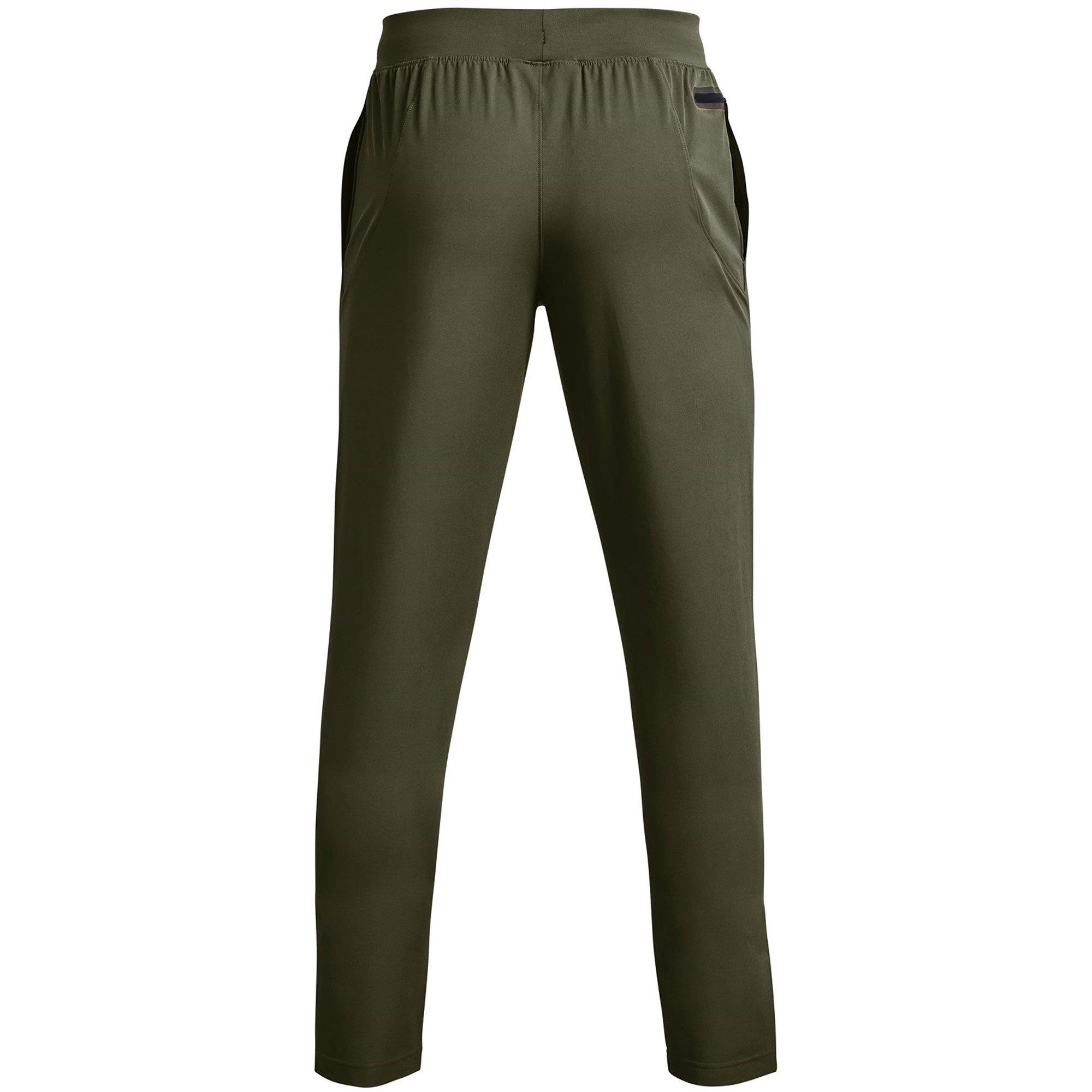 Grün - Under Armour - Under Unstoppable Tapered Jogging Bottoms Mens - 2