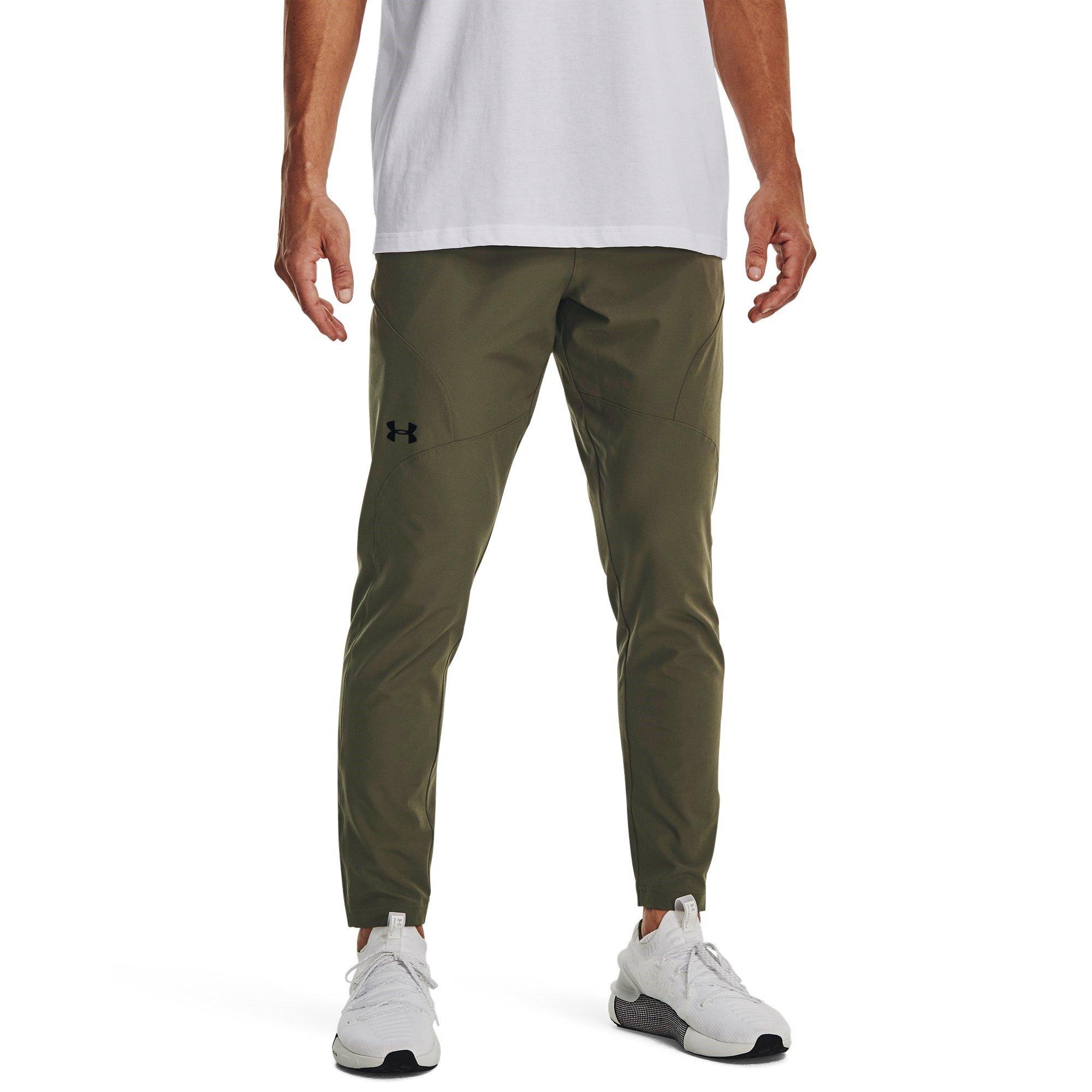Grün - Under Armour - Under Unstoppable Tapered Jogging Bottoms Mens - 3