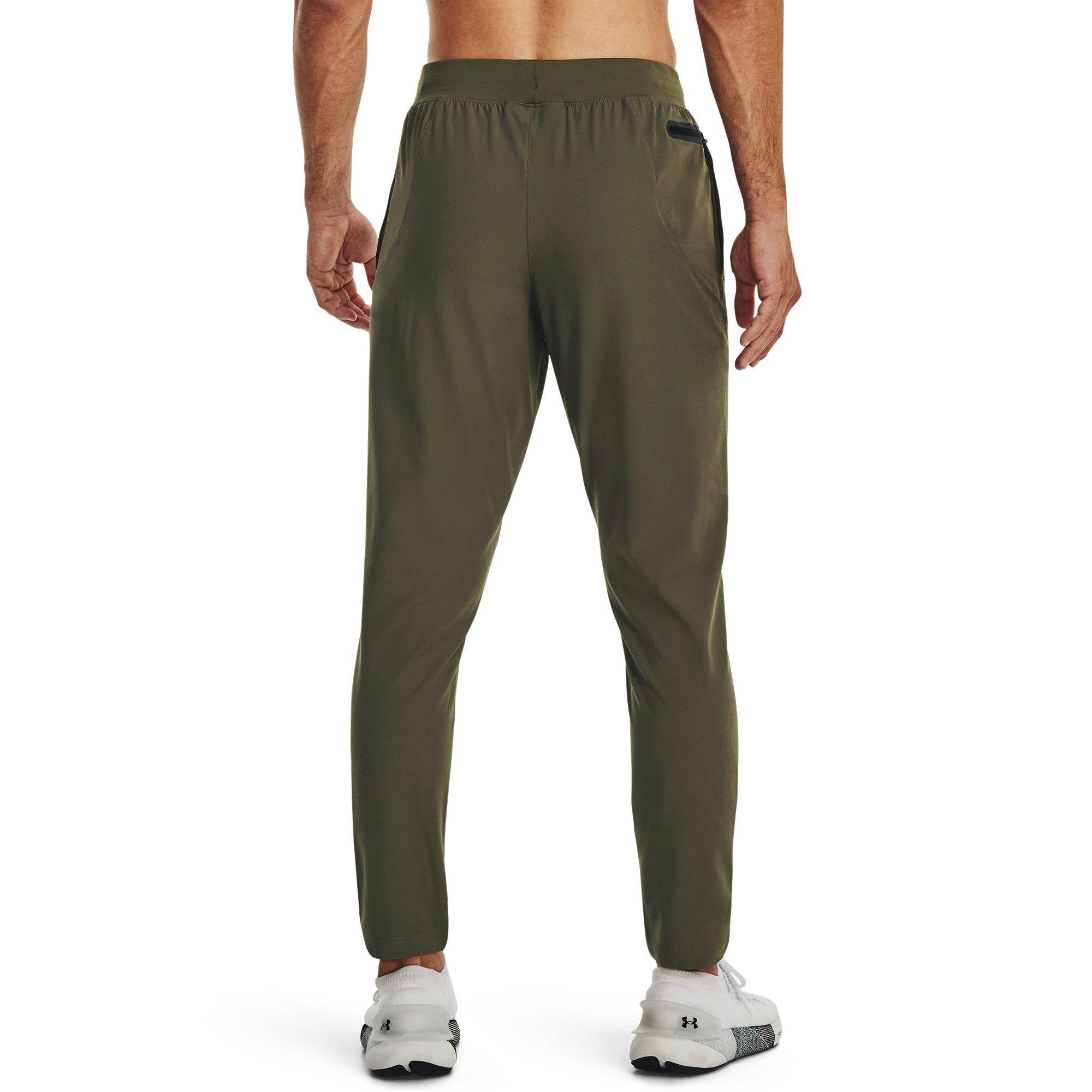 Grün - Under Armour - Under Unstoppable Tapered Jogging Bottoms Mens - 4