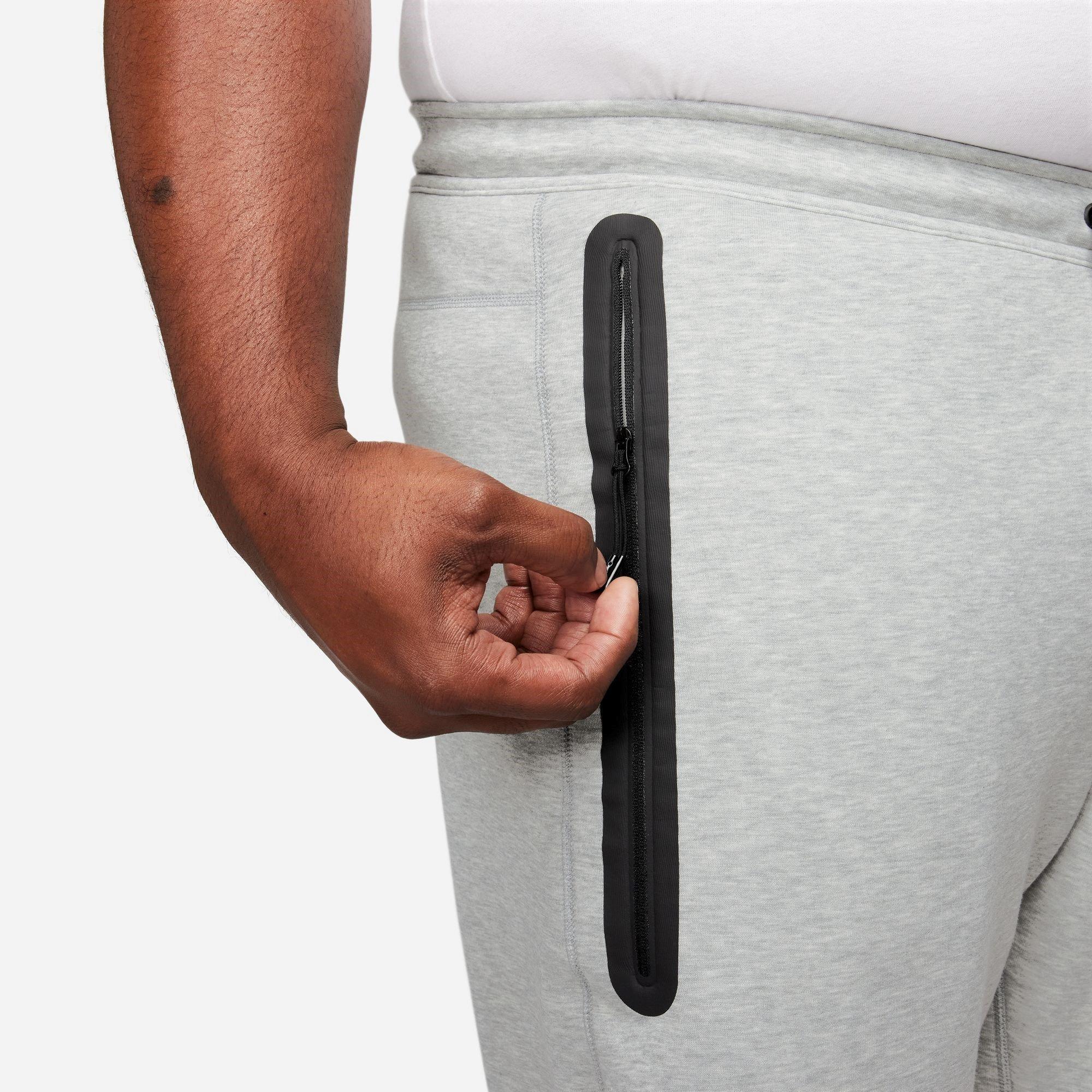 Grau H/Schwarz - Nike - Tech Fleece Joggers Mens - 14