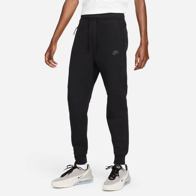 Negro - Nike - Tech Fleece Joggers Mens - 1