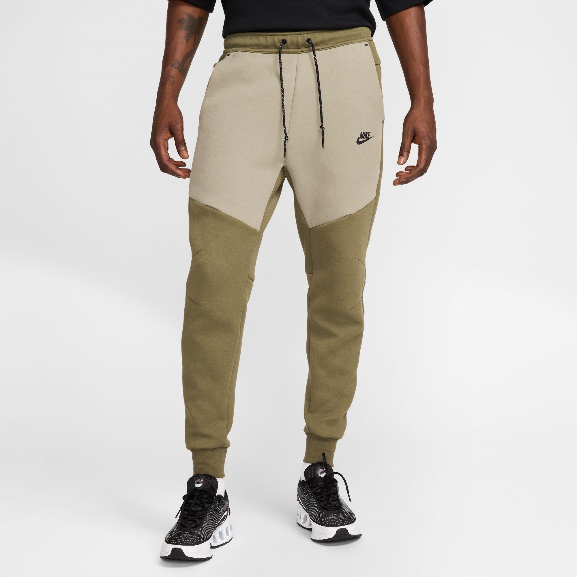 Nike Men's Tech Fleece Joggers - Olive/Army - XL