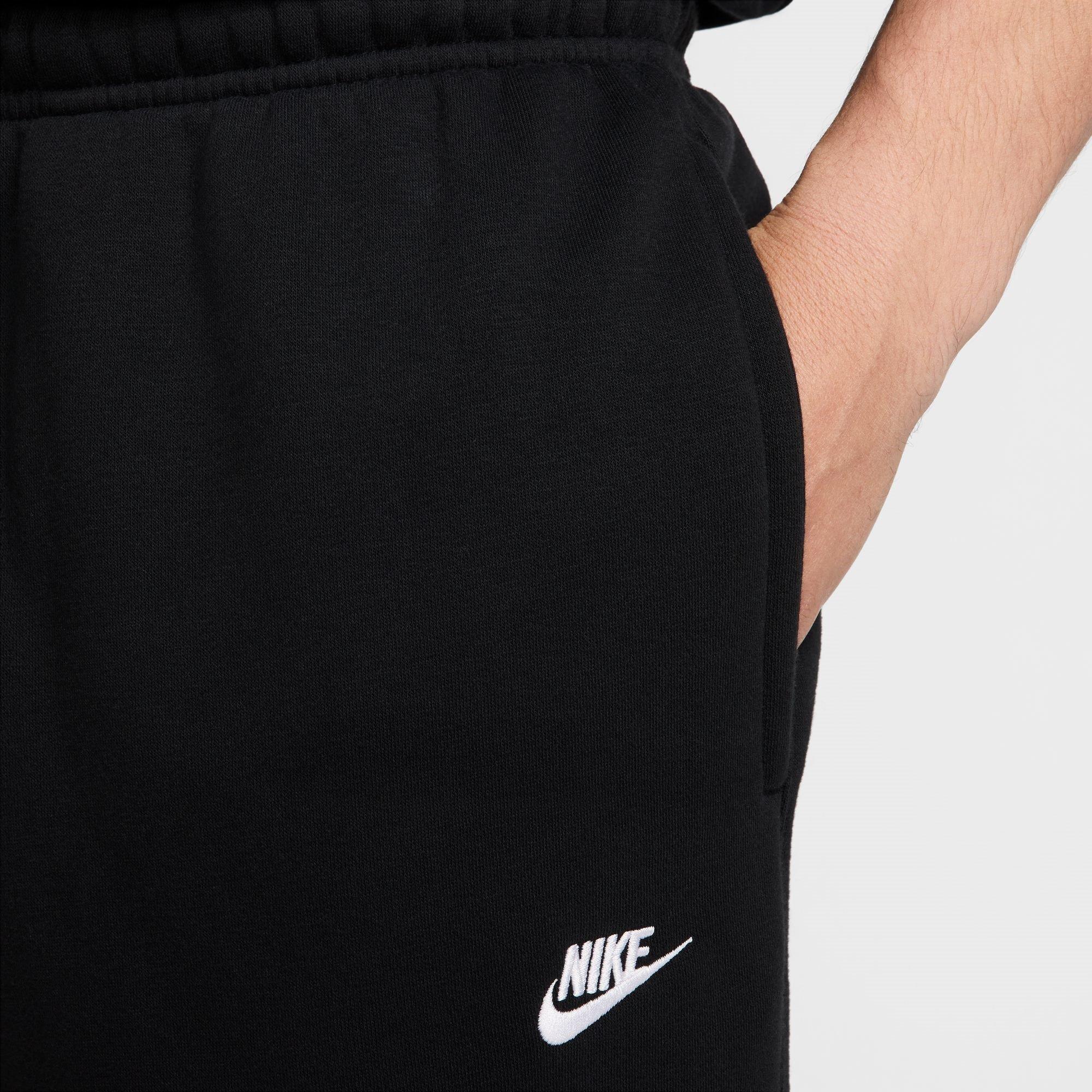 Nero/Bianco - Nike - Sportswear Club Fleece Men's Cargo Pants - 5