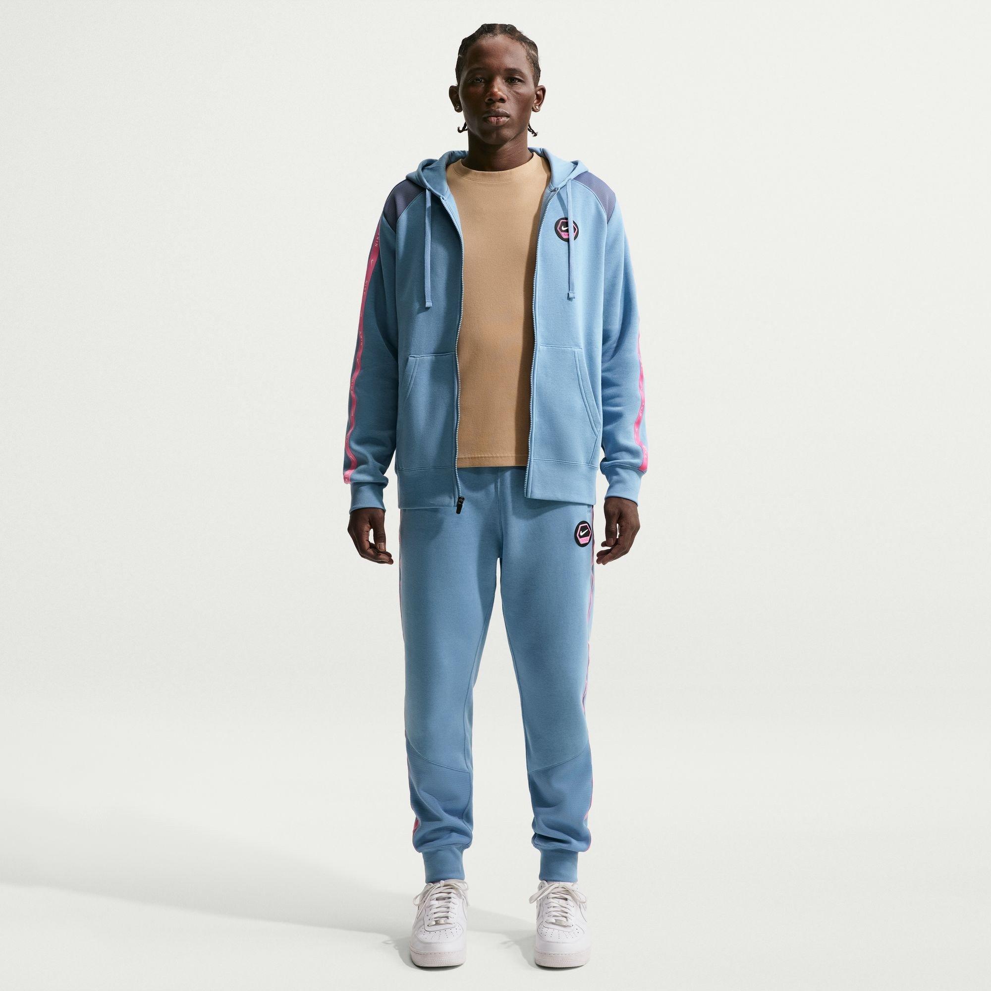 Work Blue - Nike - Men's Closed Hem Fleece Joggers - 5