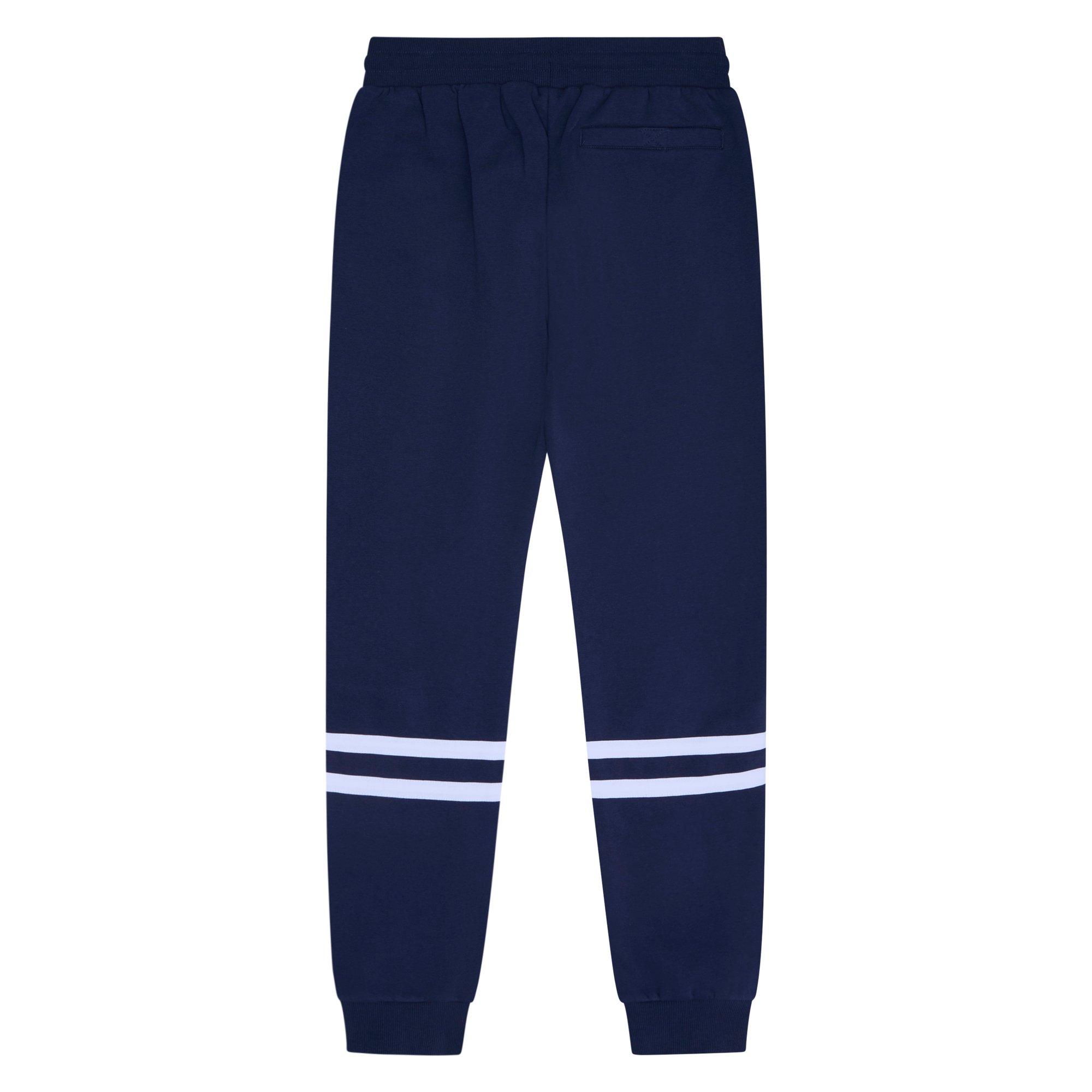 Marineblauw - Ellesse - Men's Closed Hem Fleece Joggers - 2