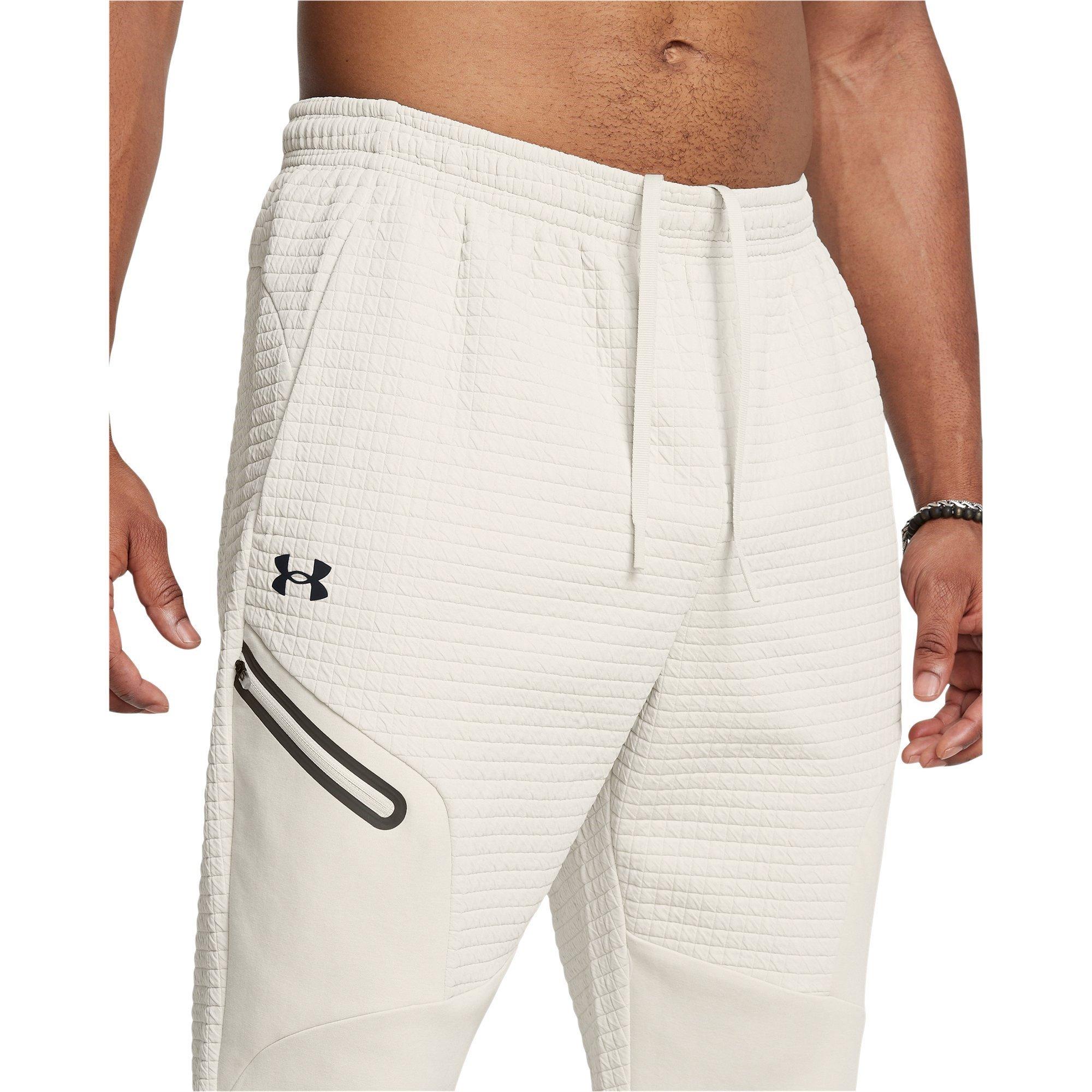 Bijela - Under Armour - Unstoppable Closed Hem Fleece Joggers - 5