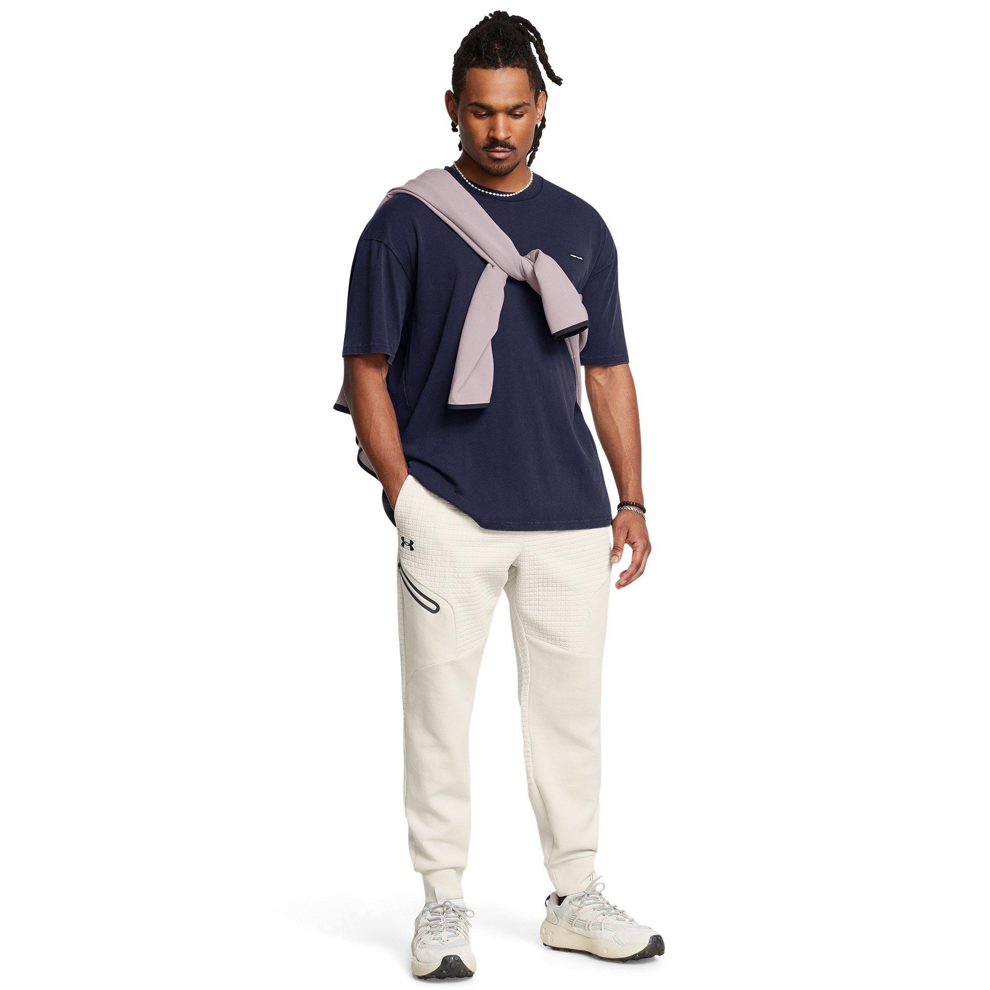 Bijela - Under Armour - Unstoppable Closed Hem Fleece Joggers - 6