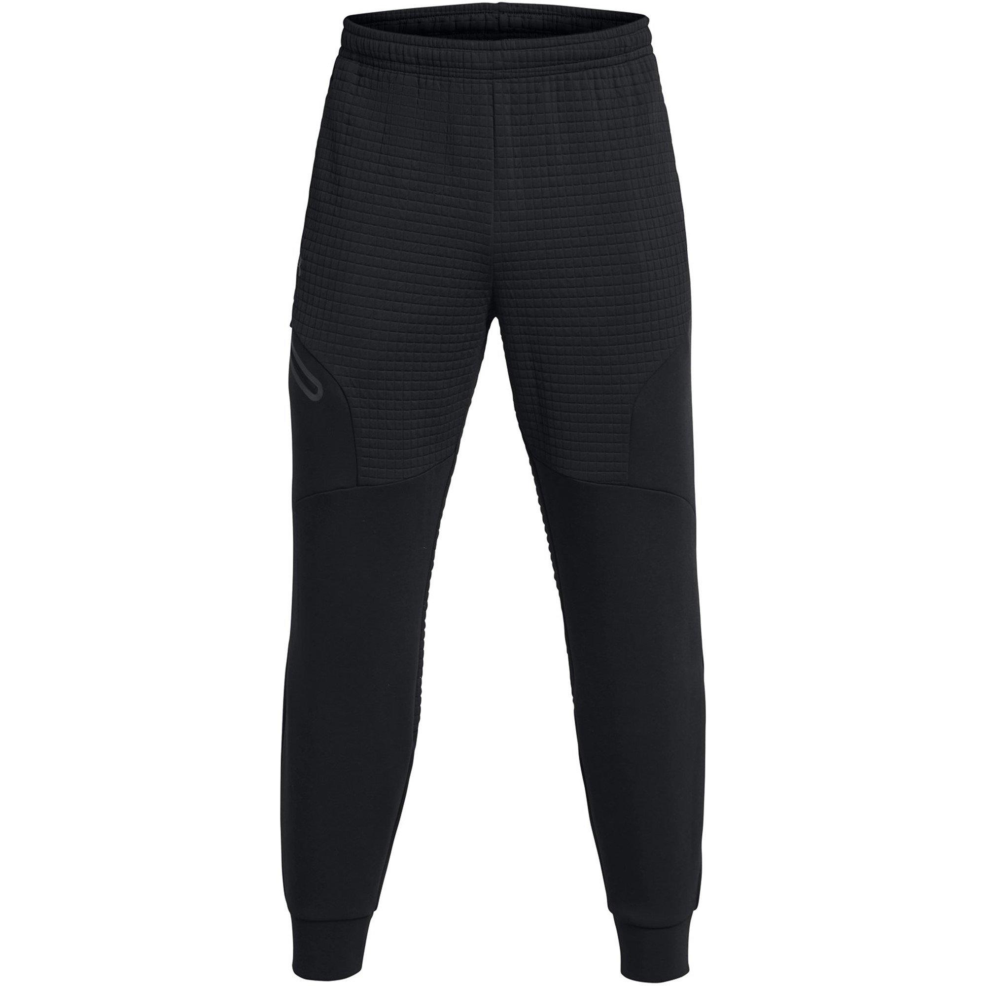 Under Armour Men's Unstoppable Closed Hem Fleece Joggers - Black - S