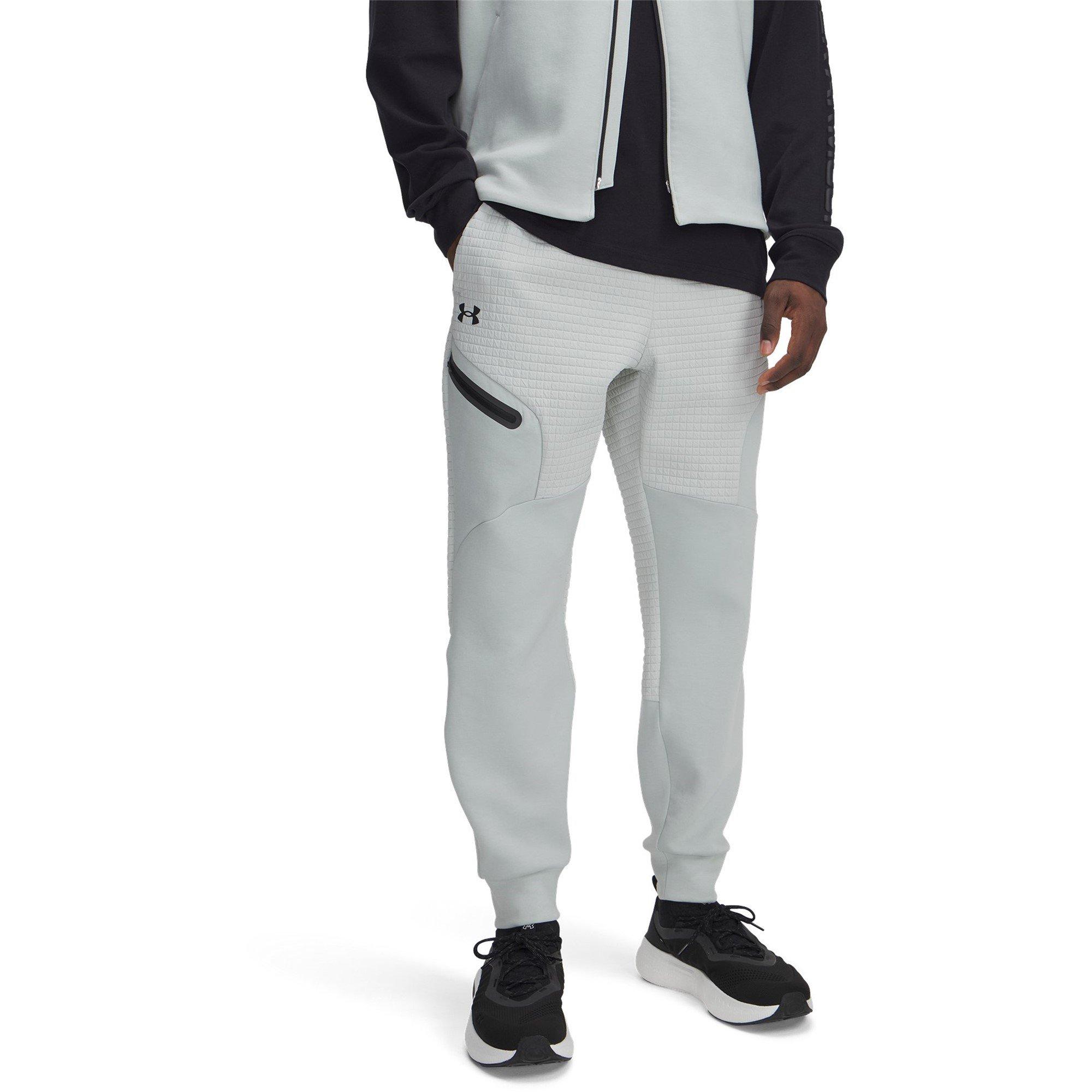 Under Armour Men's Unstoppable Closed Hem Fleece Joggers - Green - S