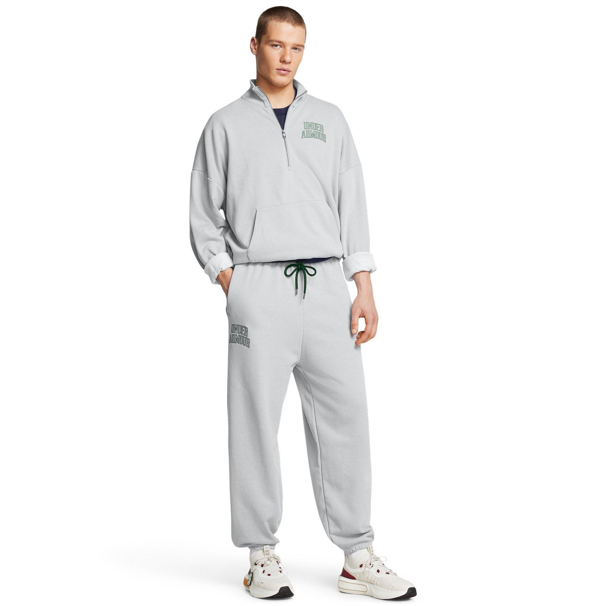 Sivo - Under Armour - Closed Hem Fleece Terry Joggers - 6