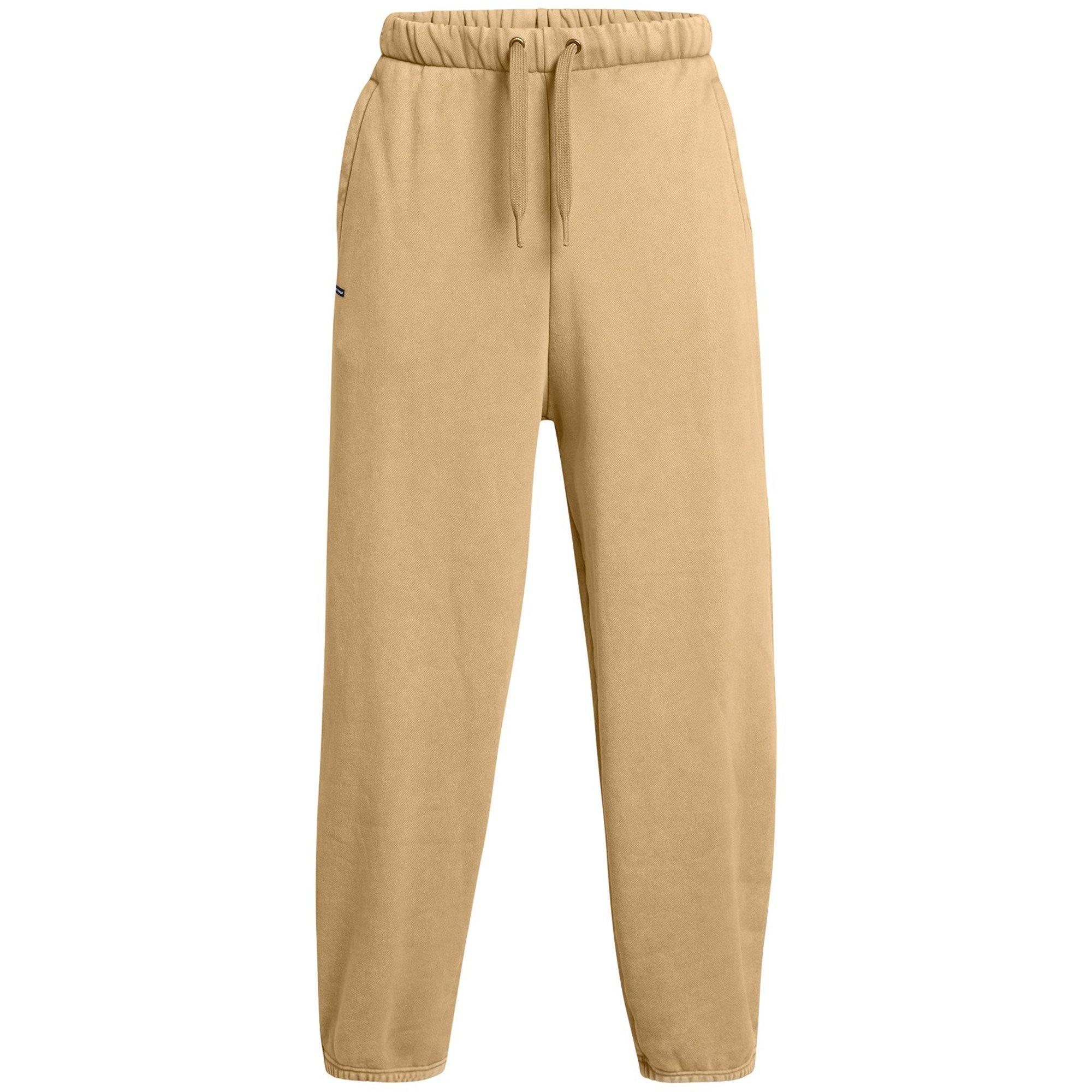 Brown - Under Armour - Men's Icon Closed Hem Fleece Joggers - 1