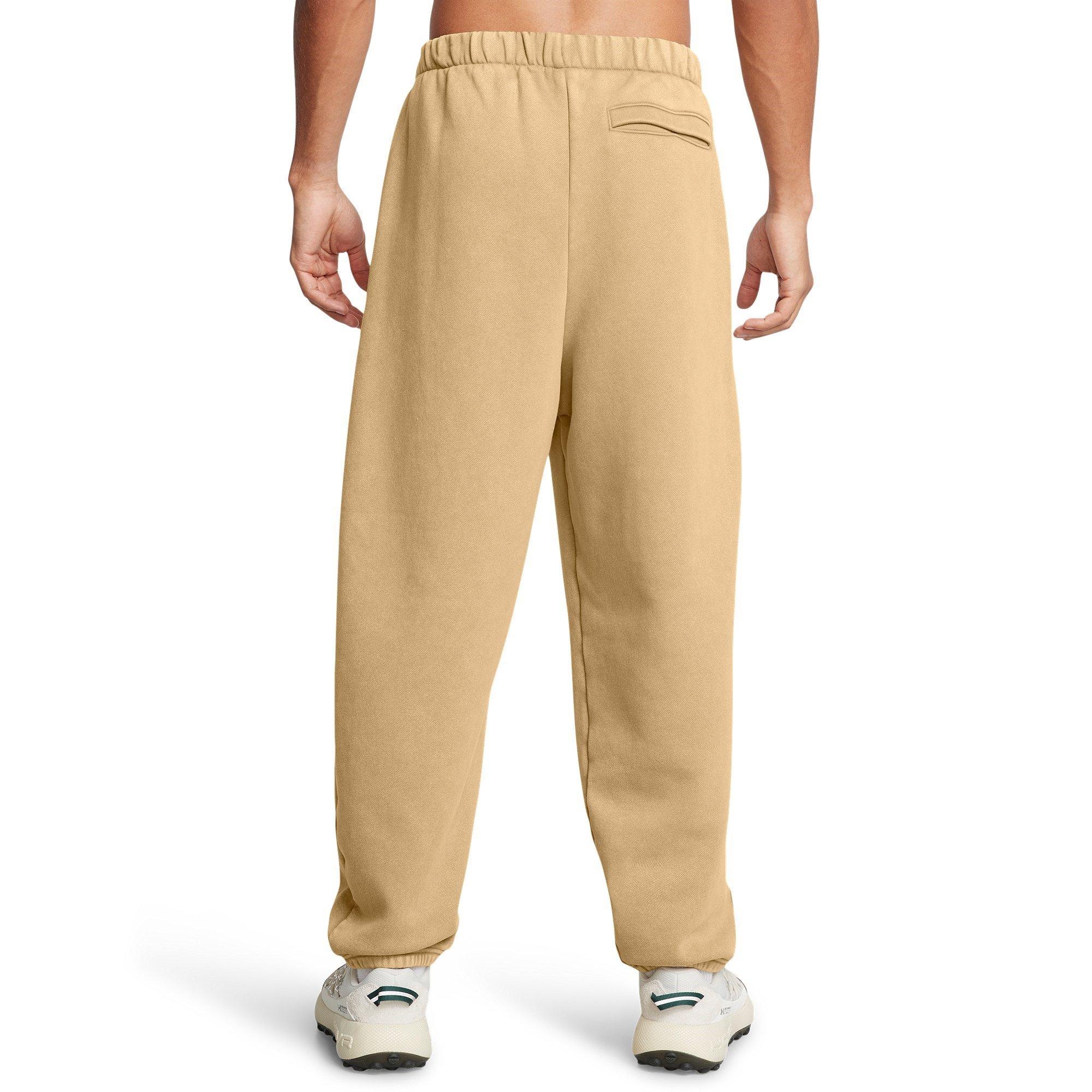 Brown - Under Armour - Icon Closed Hem Fleece Joggers - 4