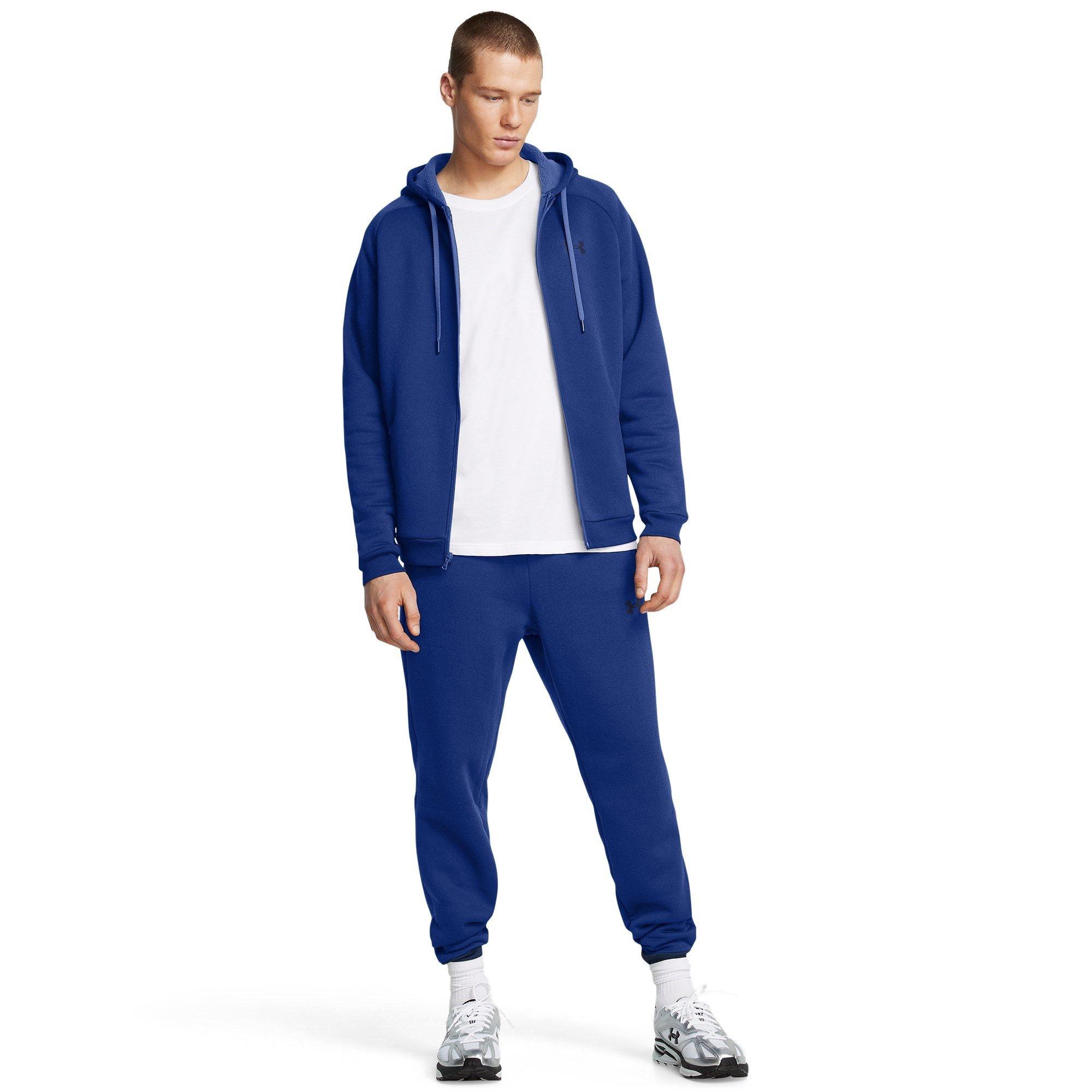 Blue - Under Armour - Men's Pro Closed Hem Fleece Joggers - 7