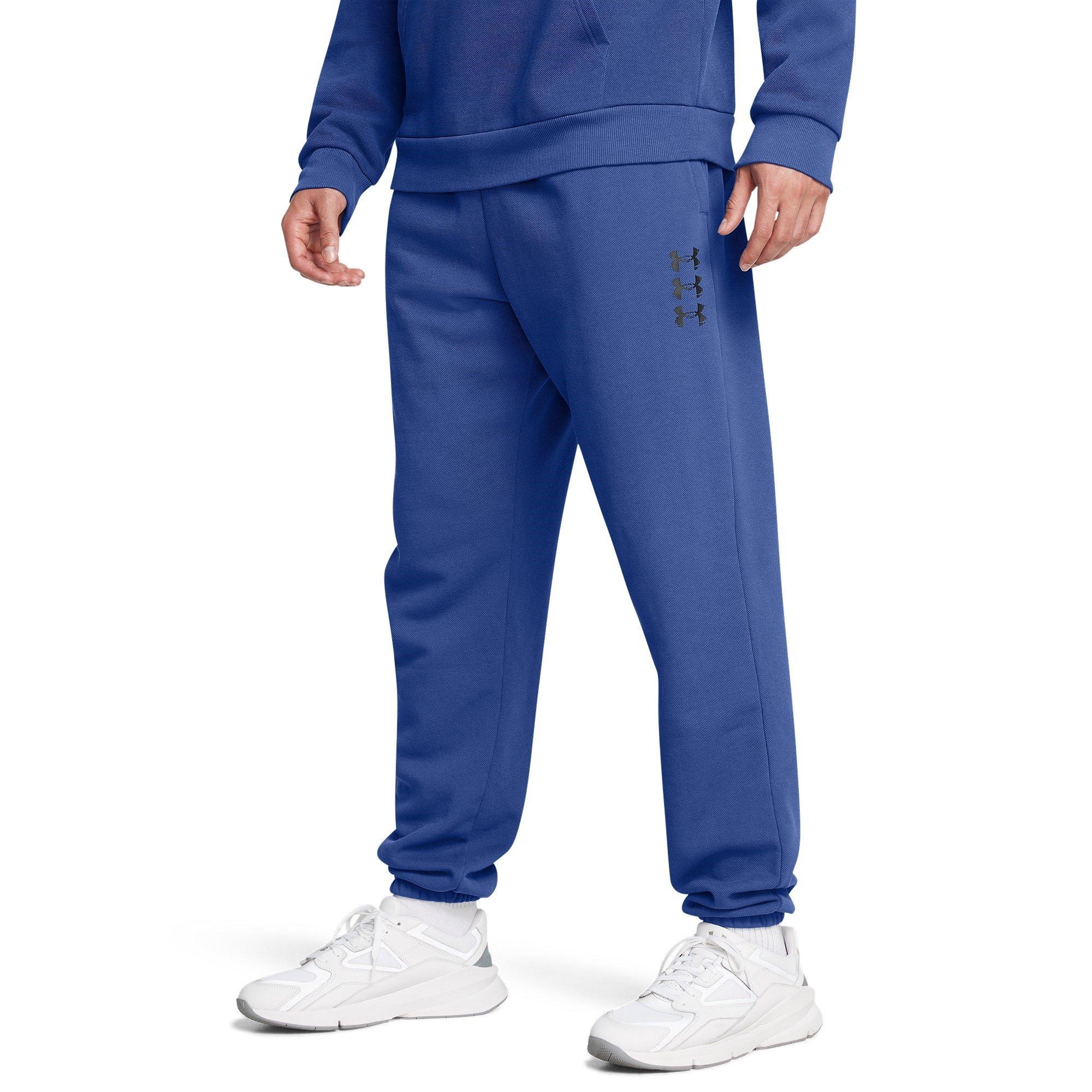 Blau - Under Armour - Rival Closed Hem Fleece Joggers - 3
